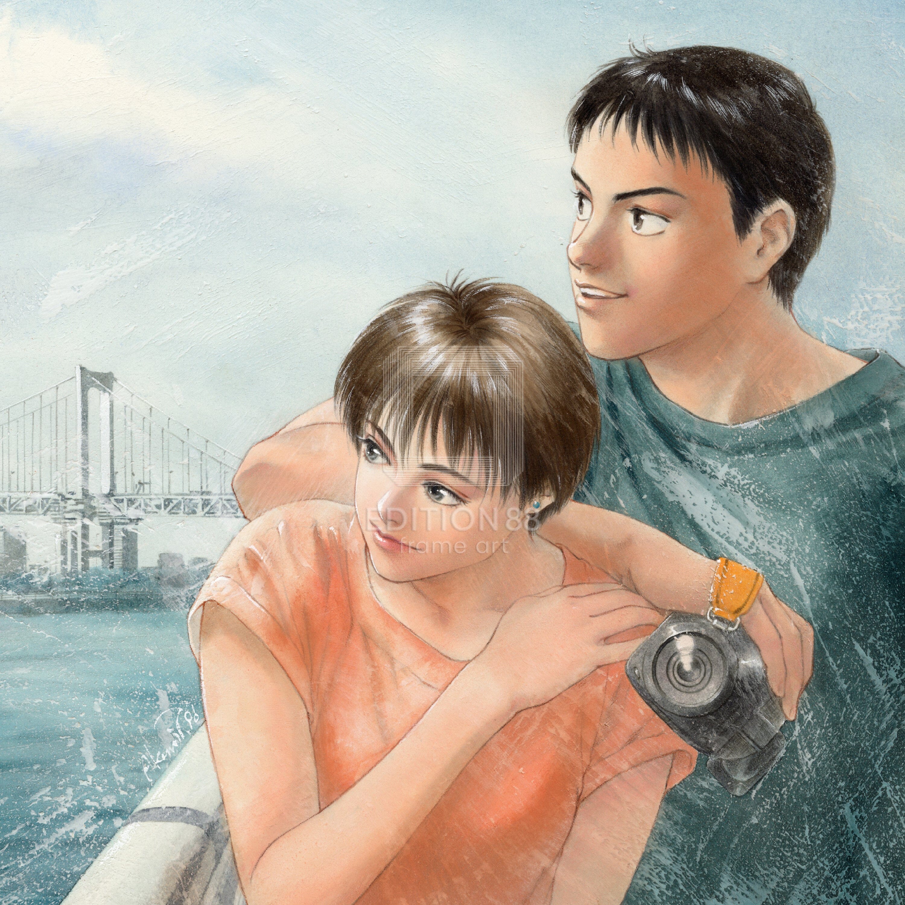 「機動警察パトレイバー 」88グラフ1(高田明美直筆サイン入り / 限定100枚) 88グラフ Edition88