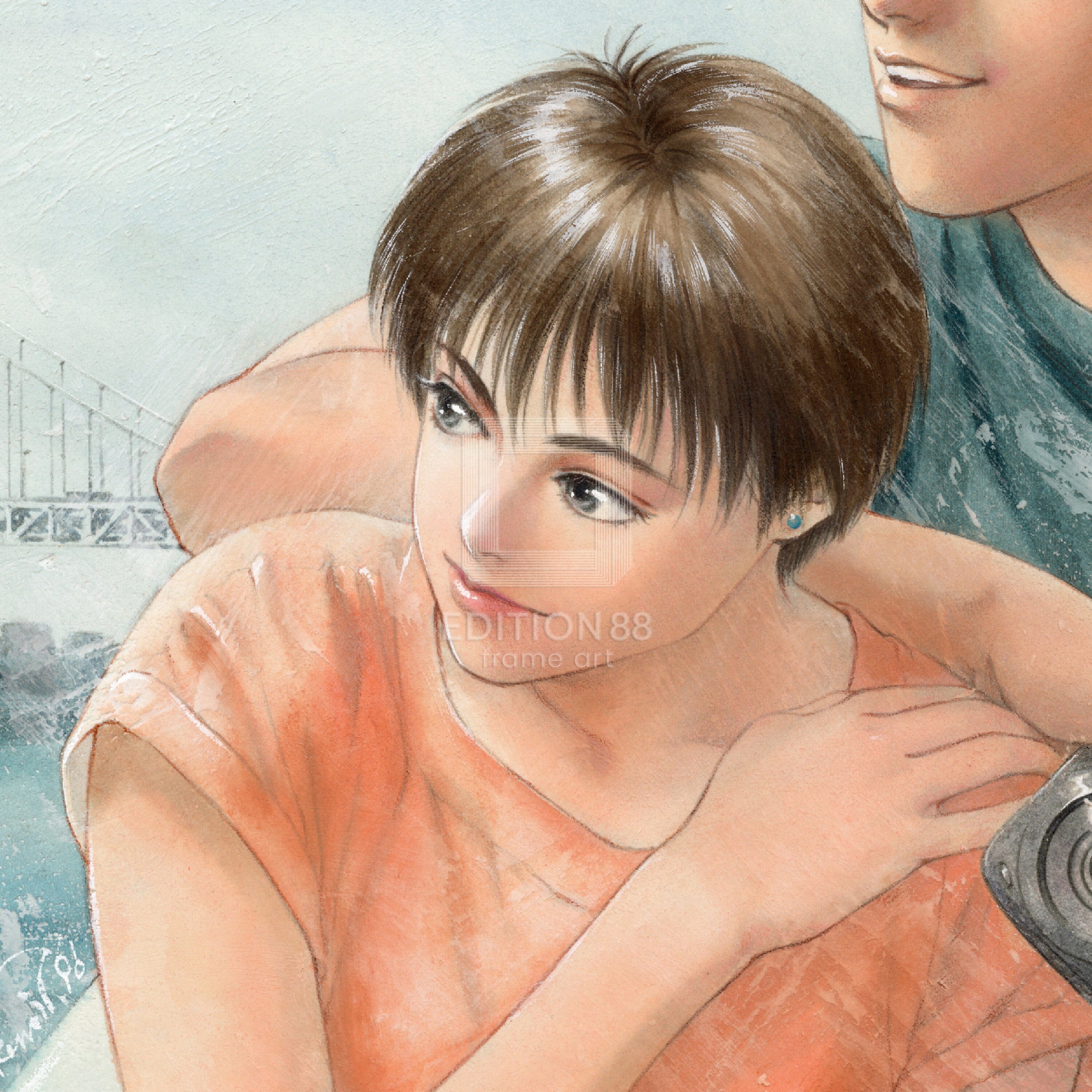 「機動警察パトレイバー 」88グラフ1(高田明美直筆サイン入り / 限定100枚) 88グラフ Edition88