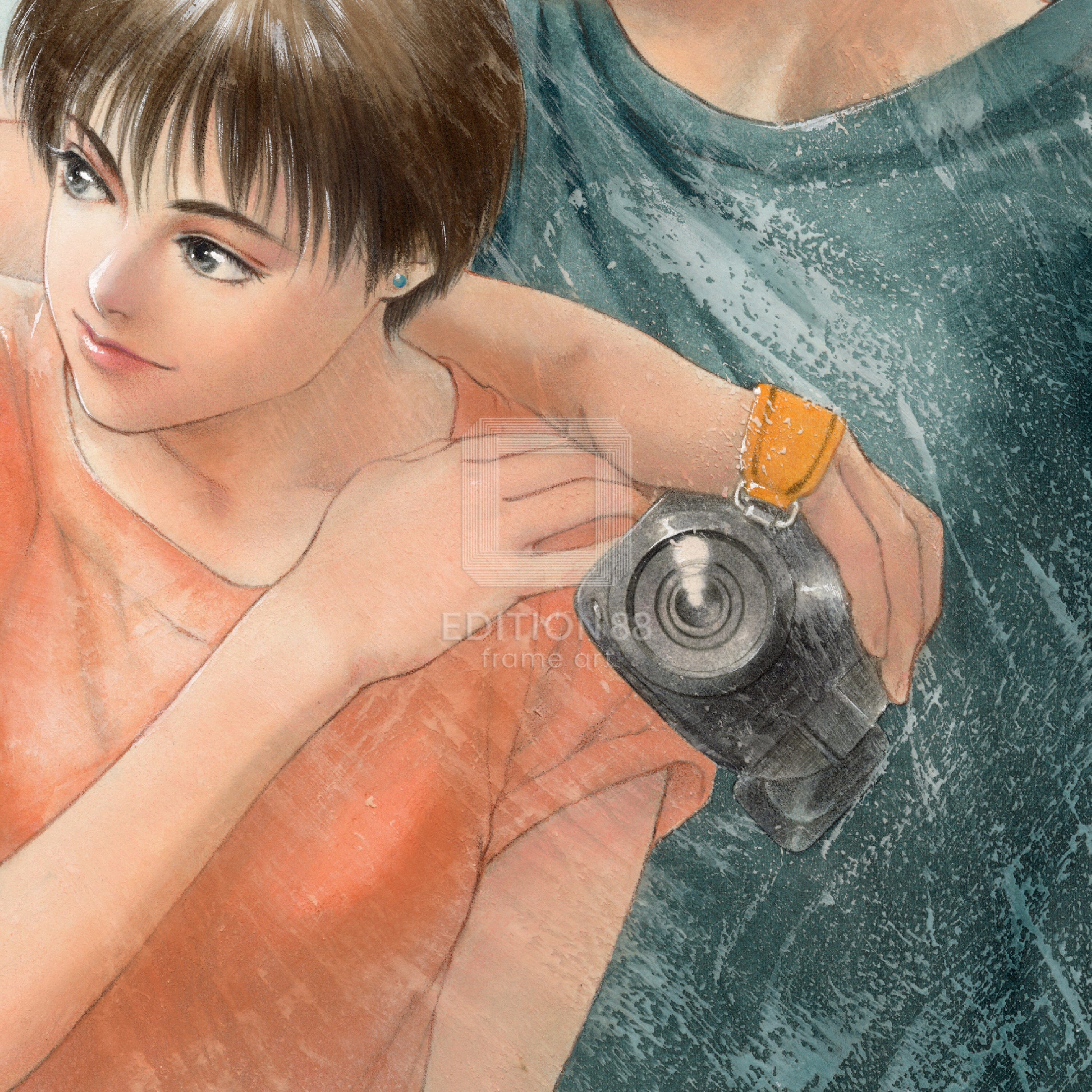 「機動警察パトレイバー 」88グラフ1(高田明美直筆サイン入り / 限定100枚) 88グラフ Edition88