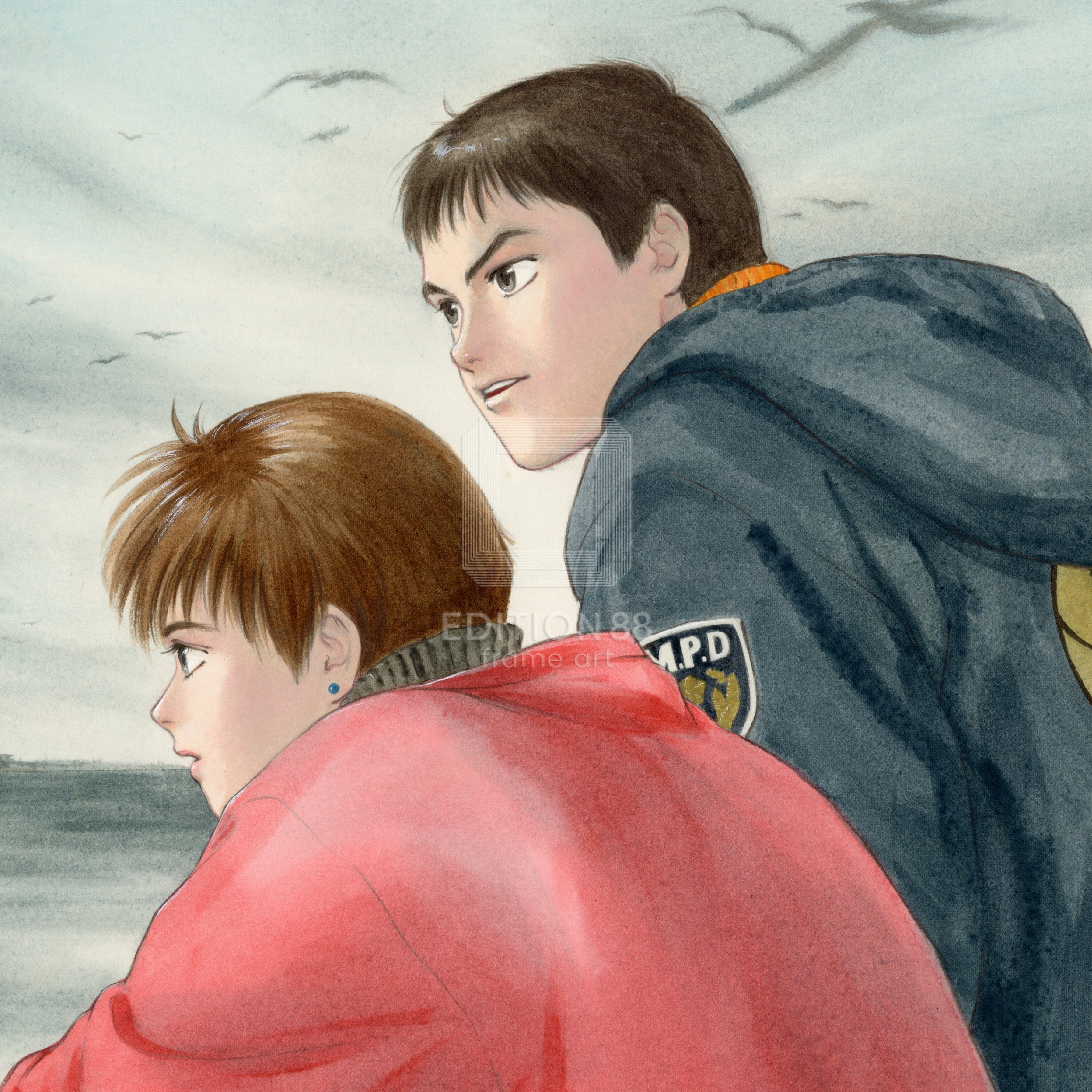 「機動警察パトレイバー 」88グラフ3(高田明美直筆サイン入り / 限定100枚) 88グラフ Edition88