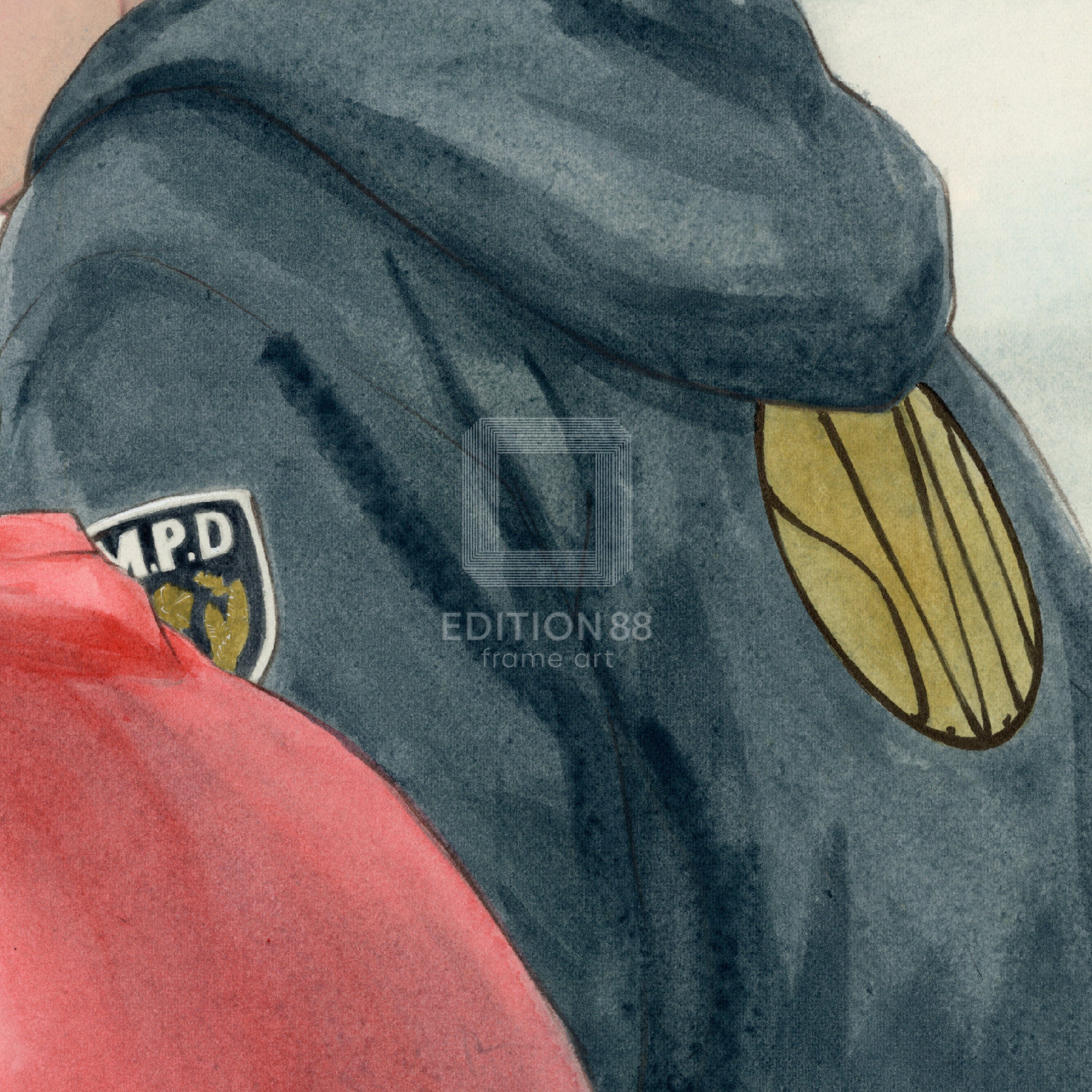 「機動警察パトレイバー 」88グラフ3(高田明美直筆サイン入り / 限定100枚) 88グラフ Edition88