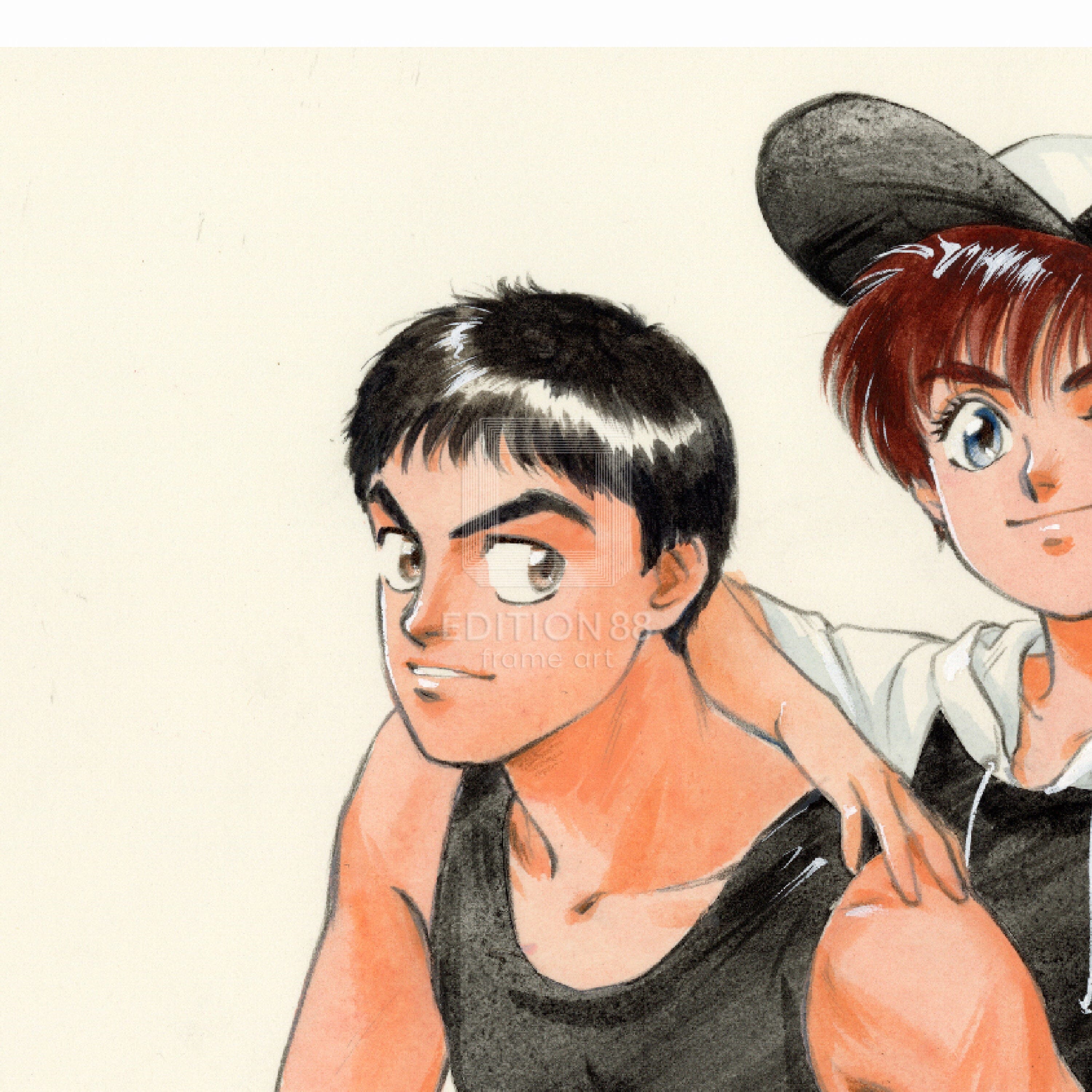 「機動警察パトレイバー 」88グラフ ミニ4(高田明美直筆サイン入り / 限定100枚) 88グラフ Edition88