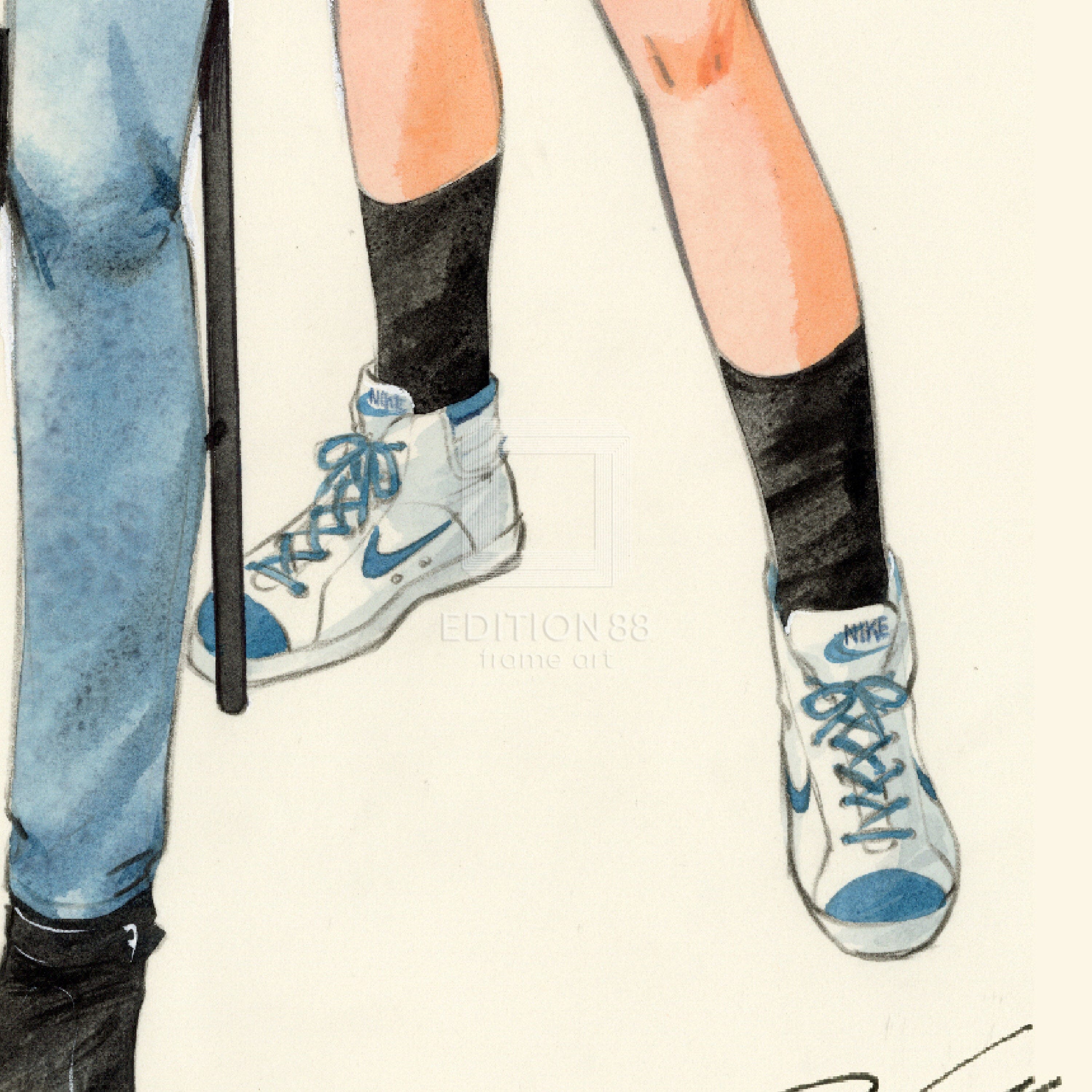 「機動警察パトレイバー 」88グラフ ミニ4(高田明美直筆サイン入り / 限定100枚) 88グラフ Edition88