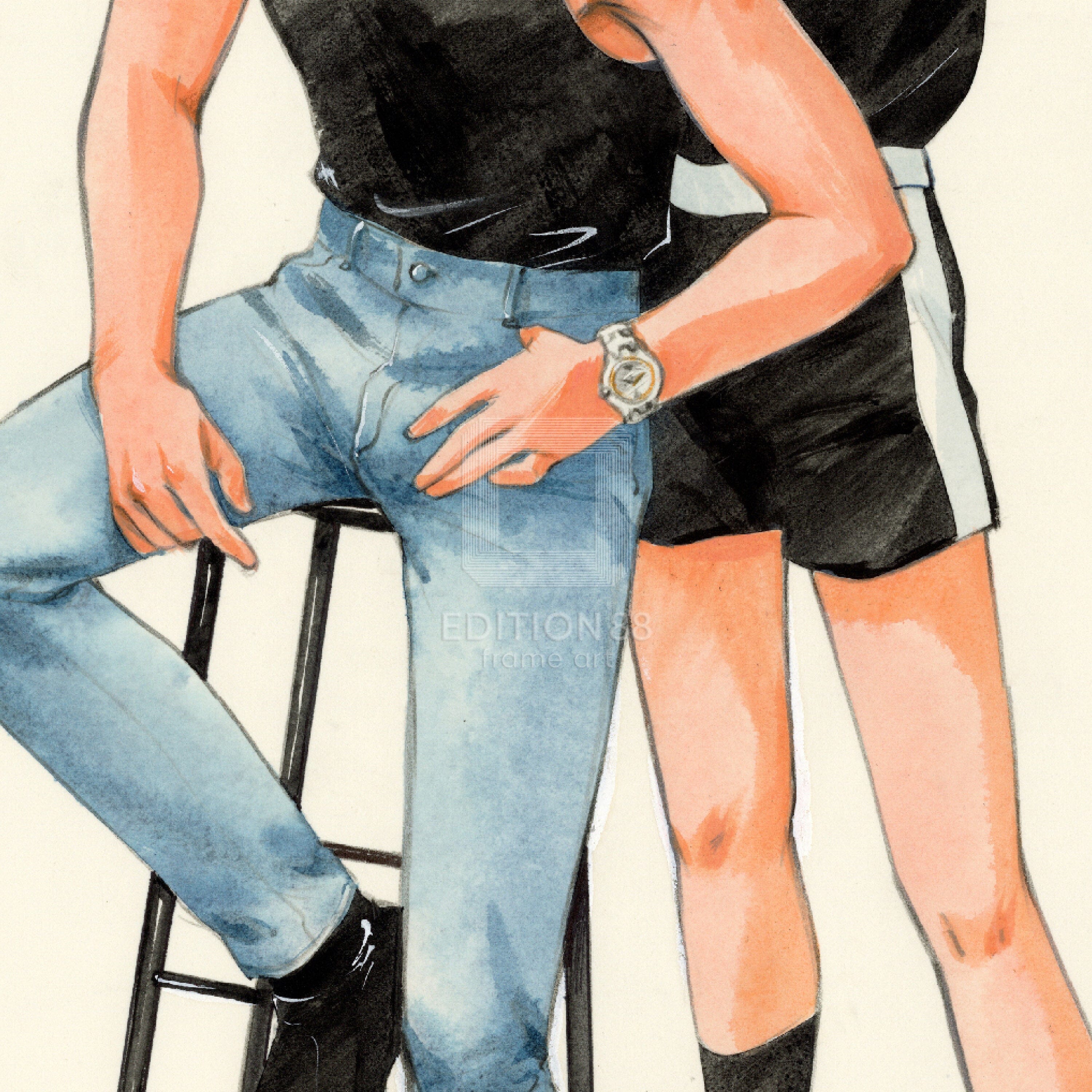 「機動警察パトレイバー 」88グラフ ミニ4(高田明美直筆サイン入り / 限定100枚) 88グラフ Edition88