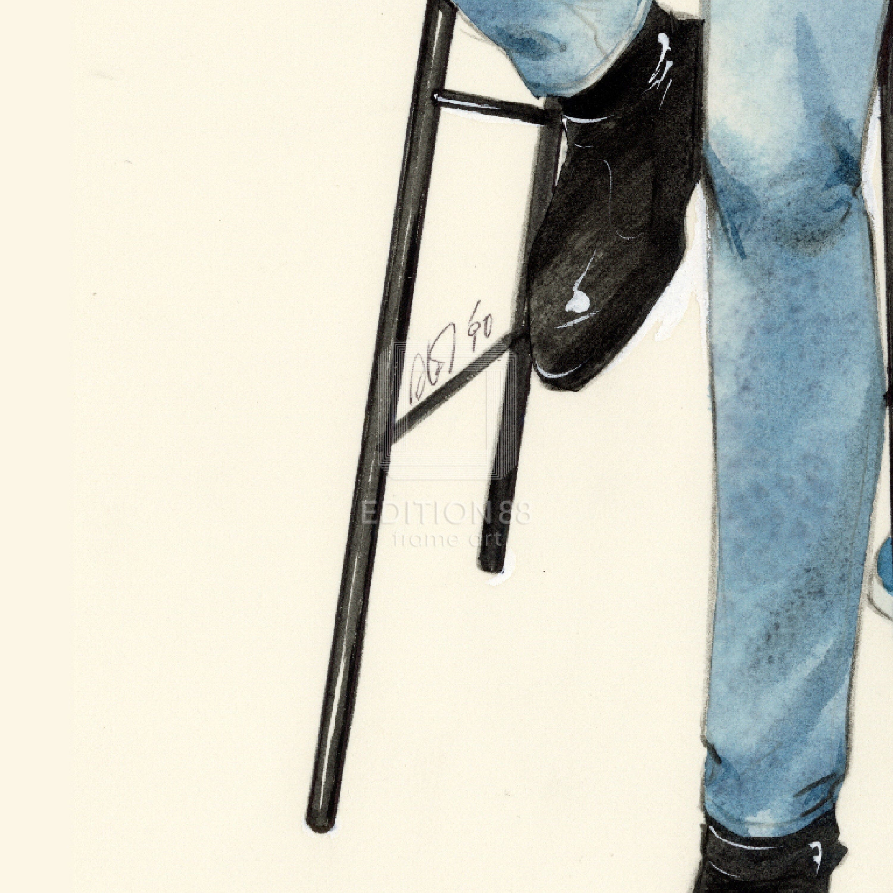 「機動警察パトレイバー 」88グラフ ミニ4(高田明美直筆サイン入り / 限定100枚) 88グラフ Edition88