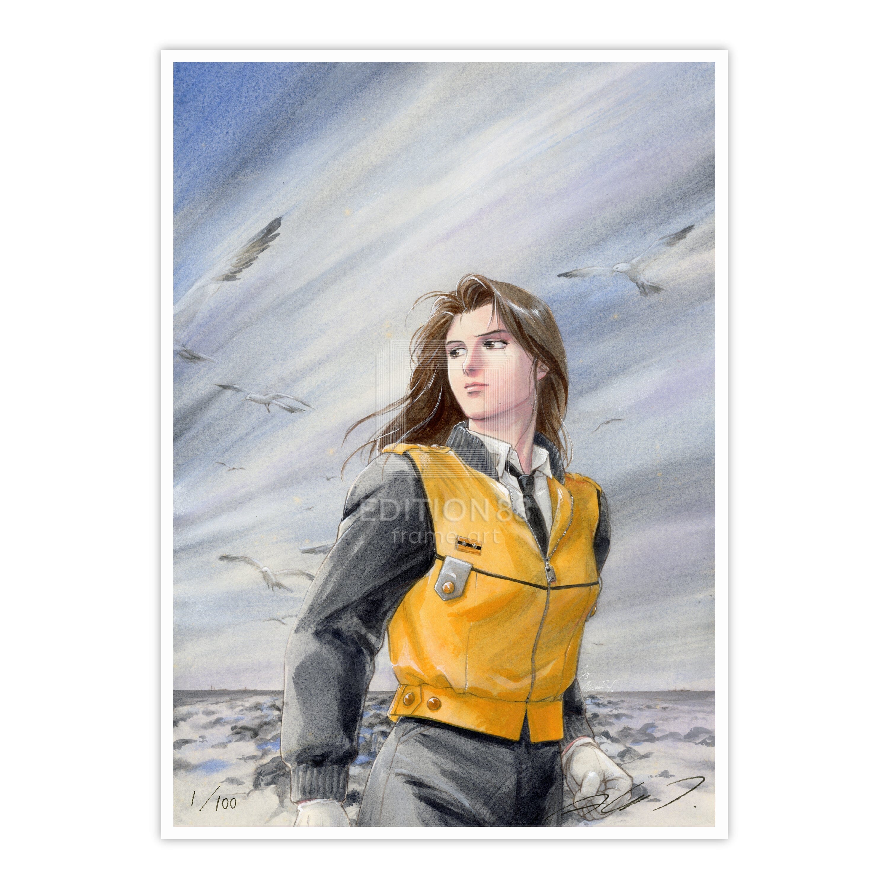 「機動警察パトレイバー 」88グラフ ミニ5(高田明美直筆サイン入り / 限定100枚) 88グラフ Edition88