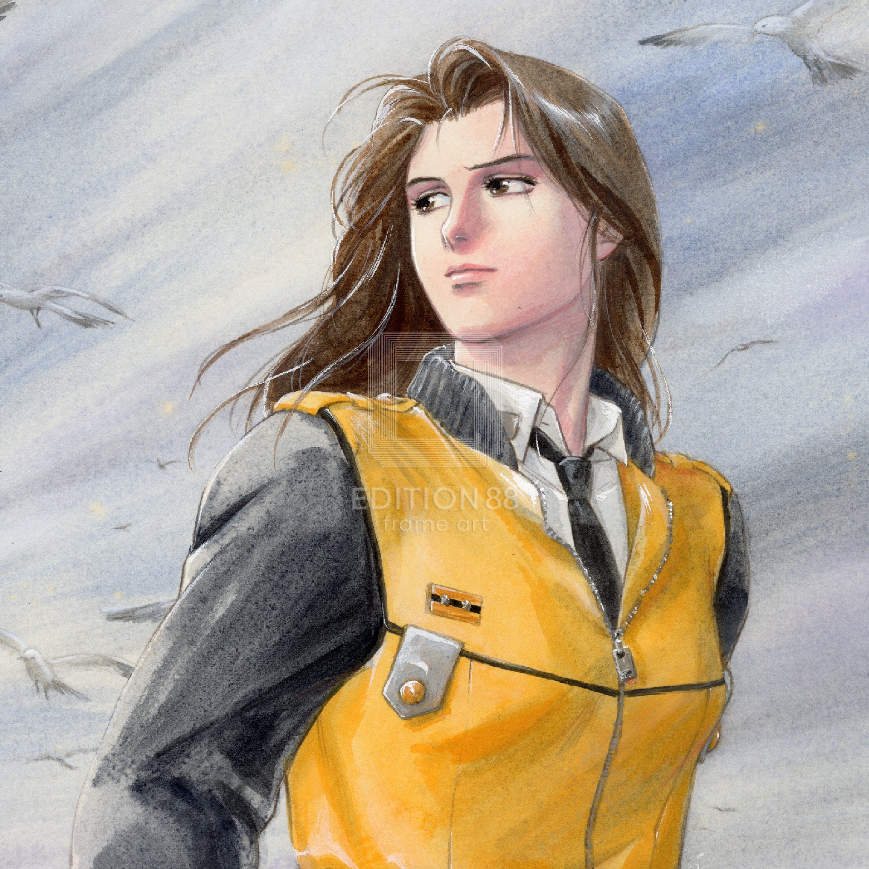 「機動警察パトレイバー 」88グラフ ミニ5(高田明美直筆サイン入り / 限定100枚) 88グラフ Edition88