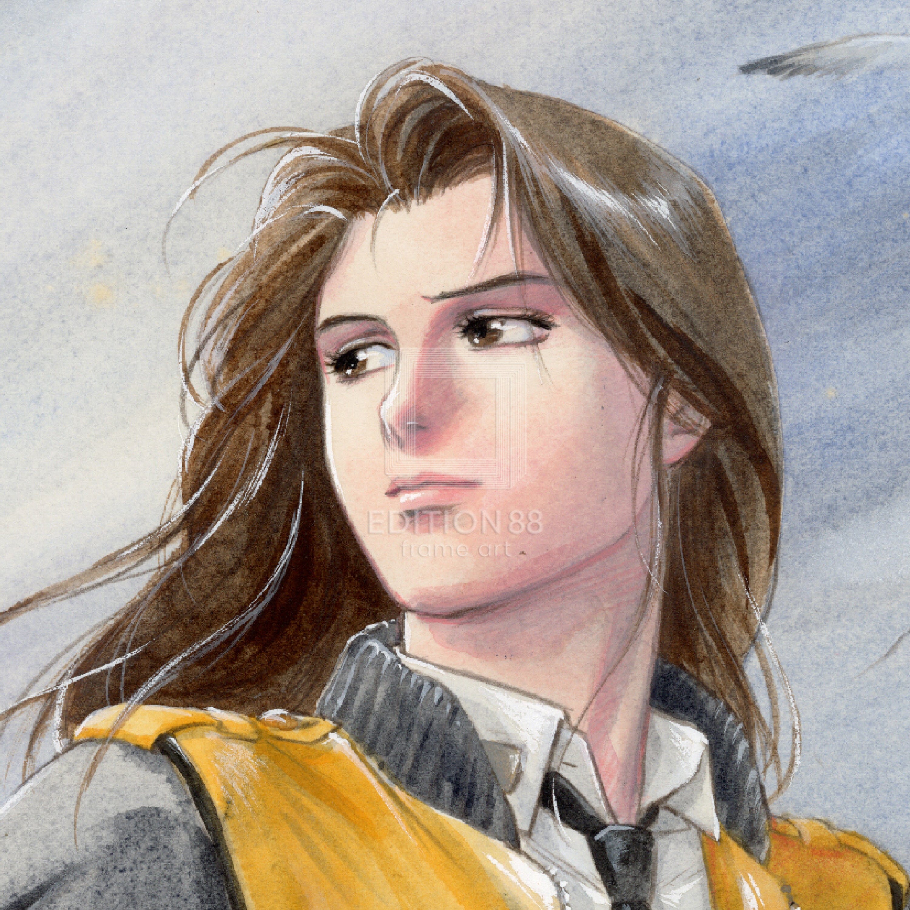 「機動警察パトレイバー 」88グラフ ミニ5(高田明美直筆サイン入り / 限定100枚) 88グラフ Edition88