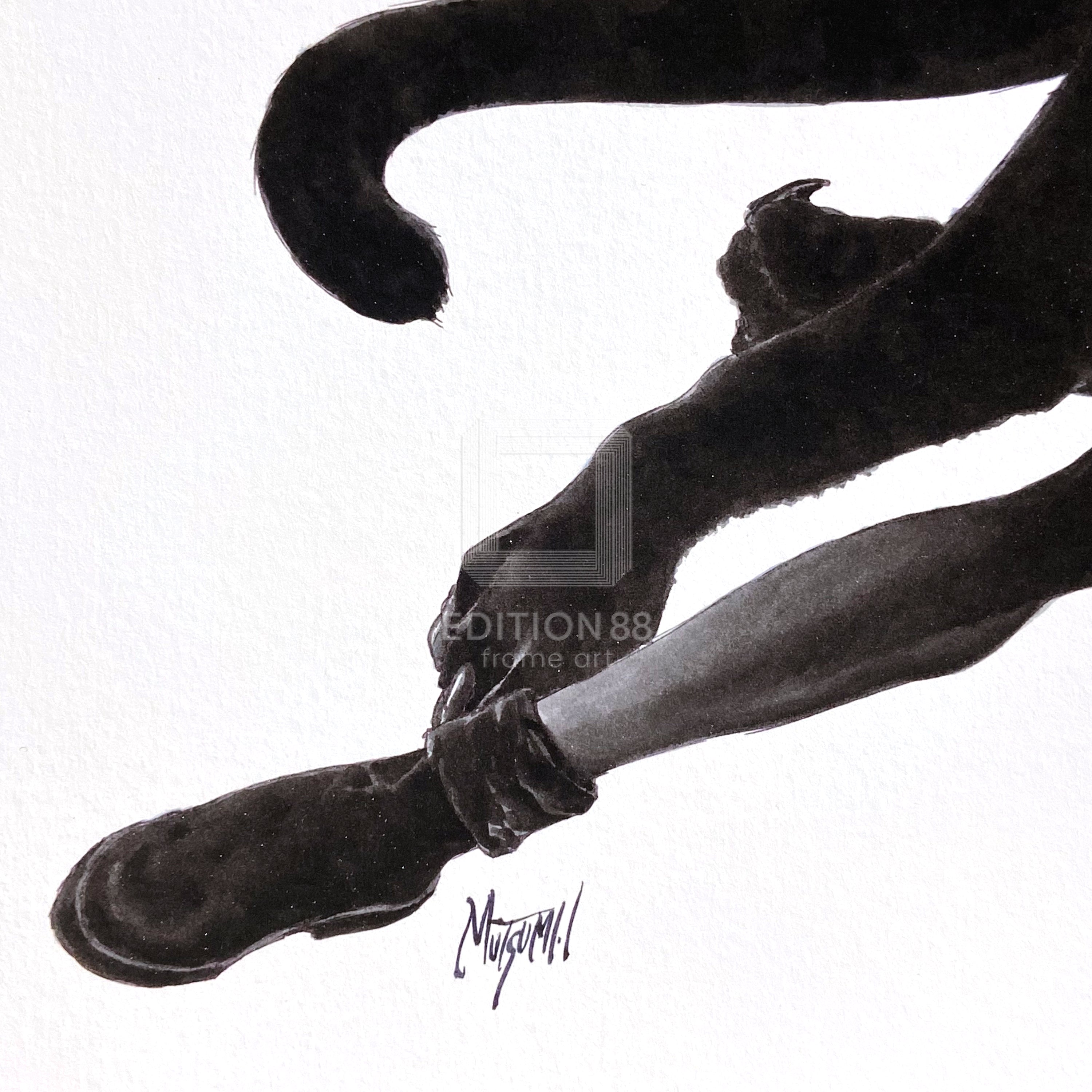 88グラフ「Panthers」/いのまたむつみ(箔押しサイン入り)