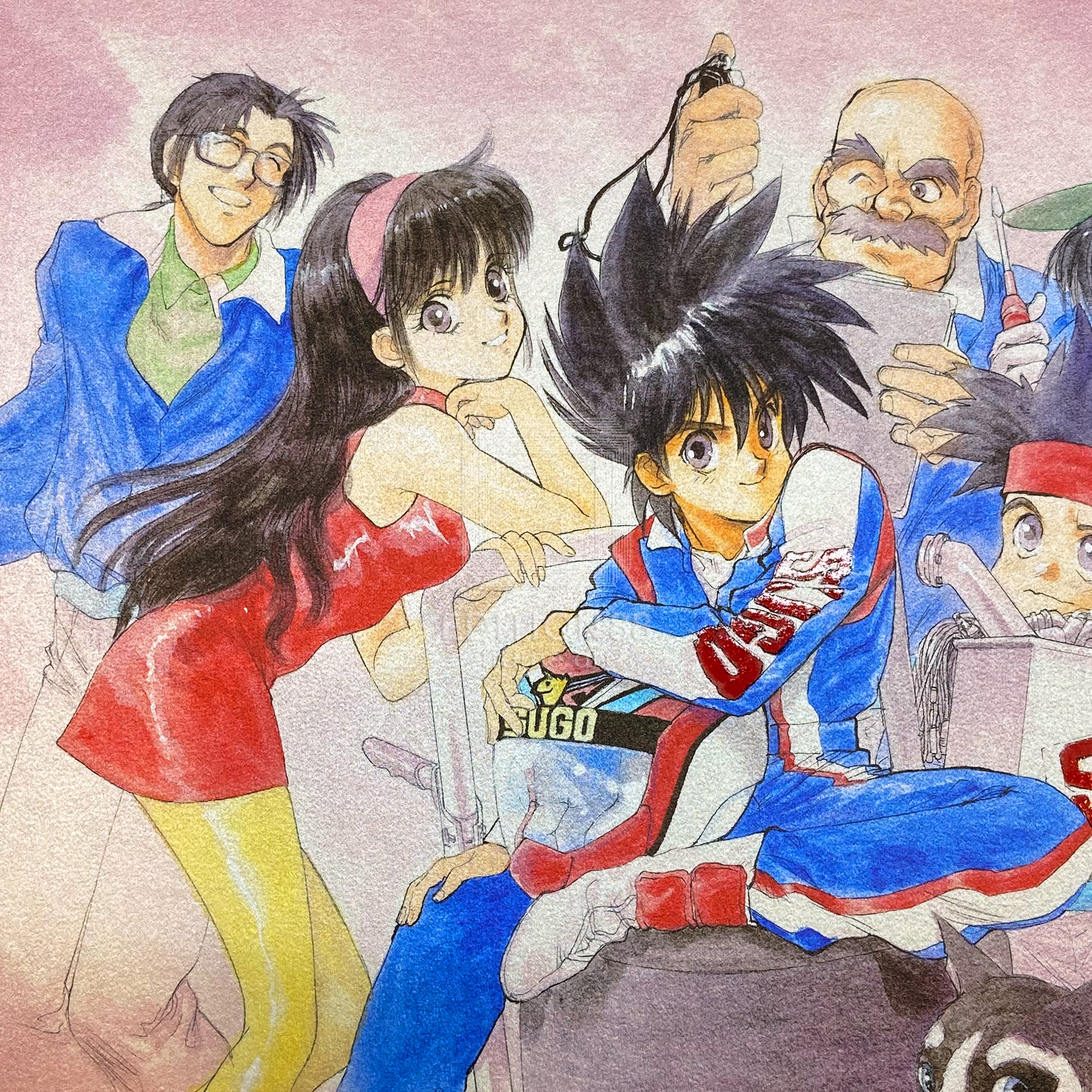 「新世紀GPXサイバーフォーミュラ」88グラフ11 プラチナ版/いのまたむつみ(箔押しサイン入り)