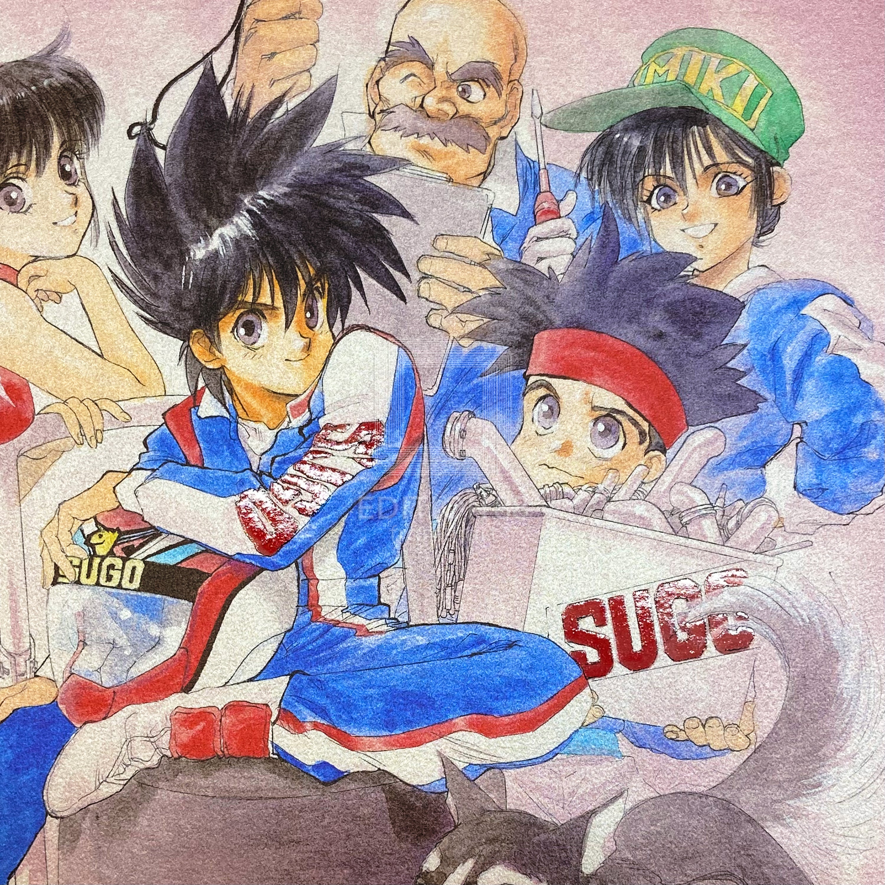 「新世紀GPXサイバーフォーミュラ」88グラフ11 プラチナ版/いのまたむつみ(箔押しサイン入り)