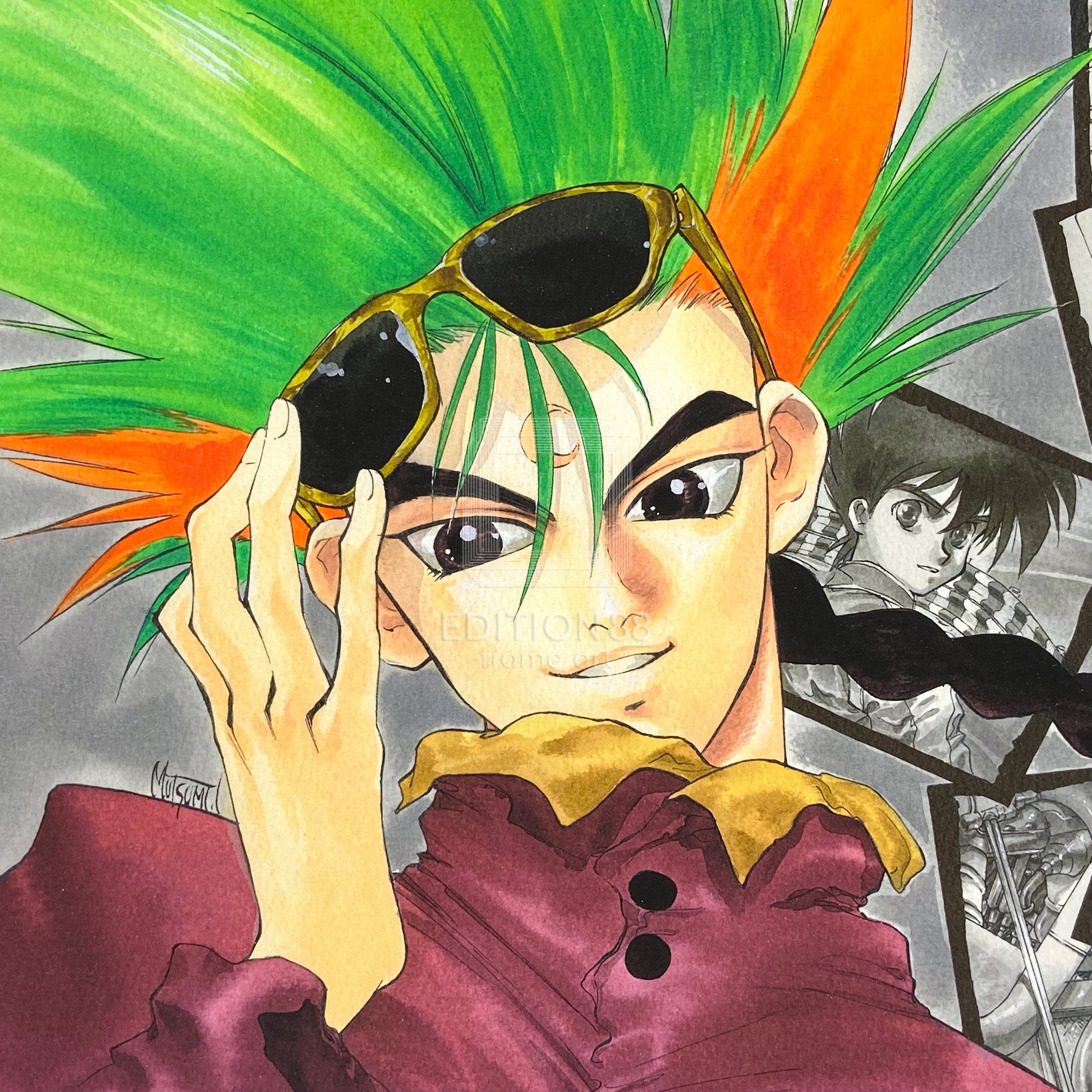 「新世紀GPXサイバーフォーミュラ」88グラフ2/いのまたむつみ(箔押しサイン入り)