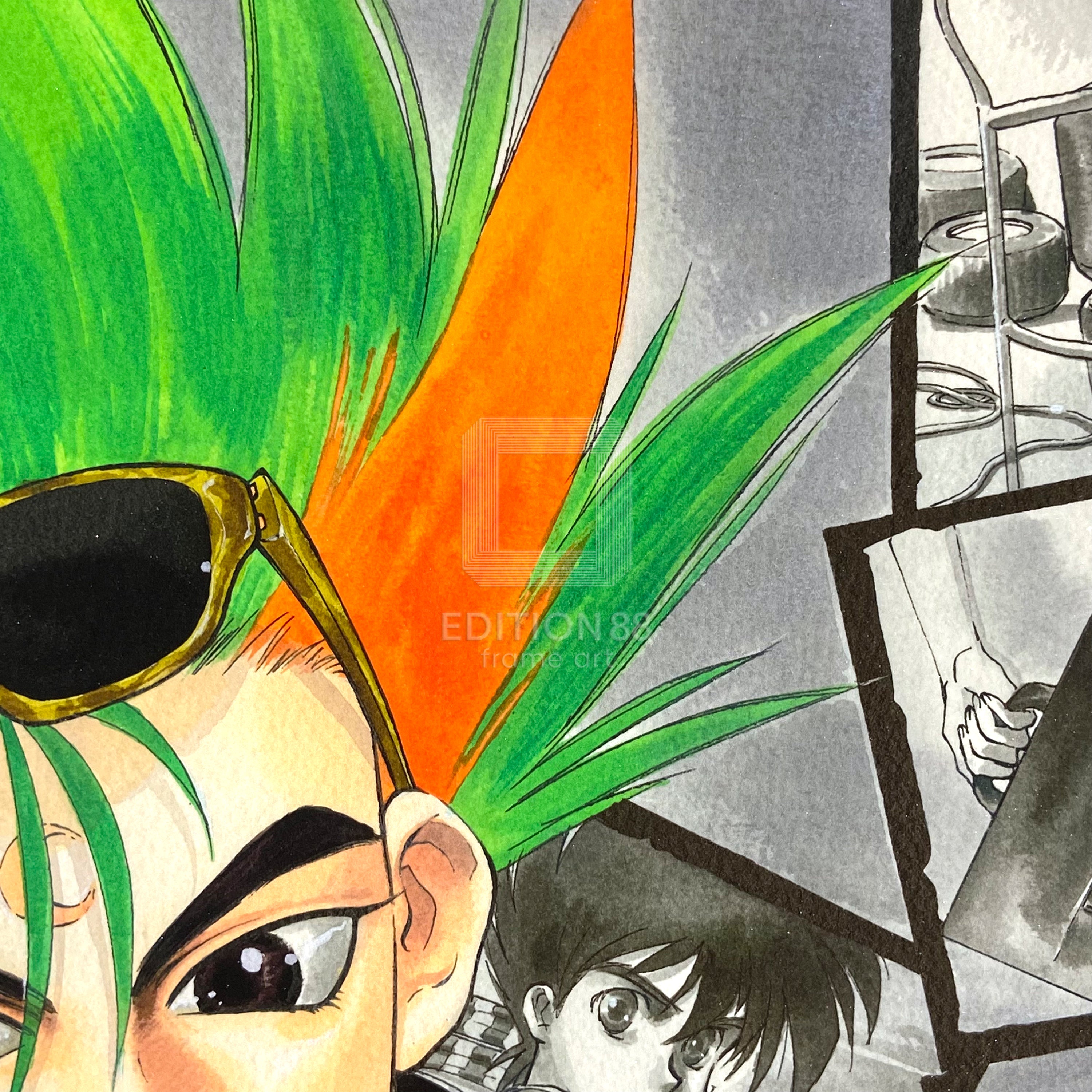 「新世紀GPXサイバーフォーミュラ」88グラフ2/いのまたむつみ(箔押しサイン入り)