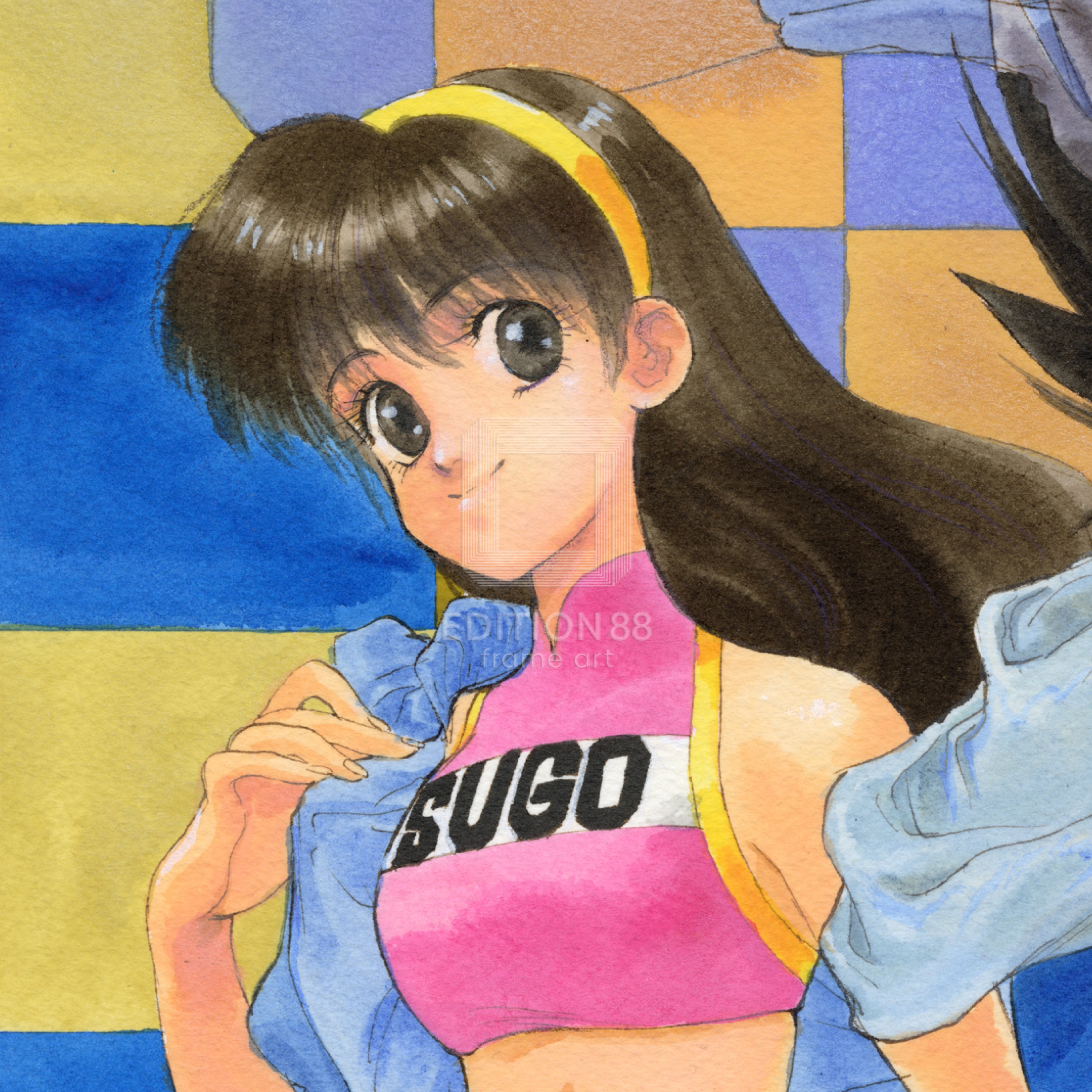 「新世紀GPXサイバーフォーミュラ」88グラフ3/いのまたむつみ(箔押しサイン入り)
