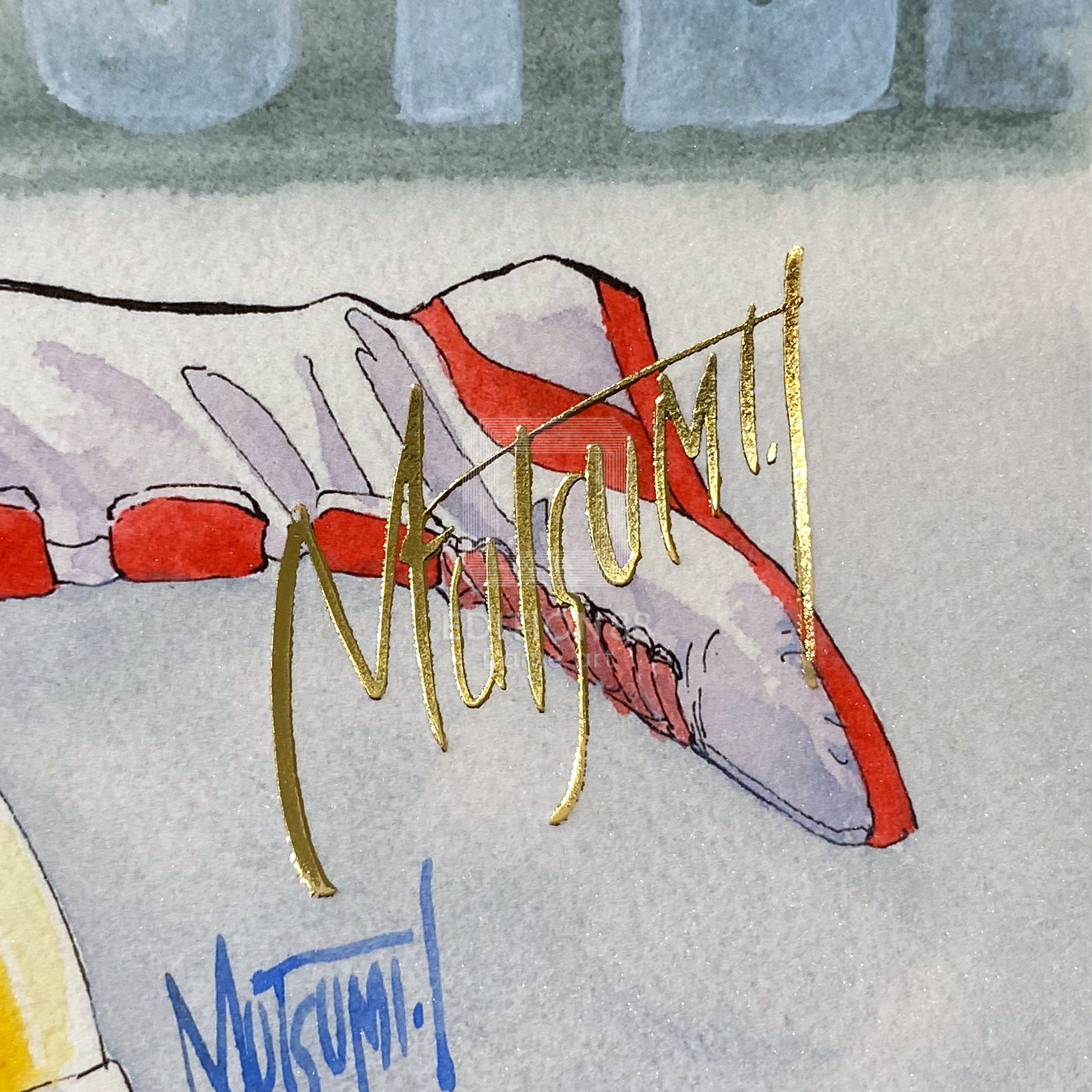 「新世紀GPXサイバーフォーミュラ」88グラフ7/いのまたむつみ(箔押しサイン入り)