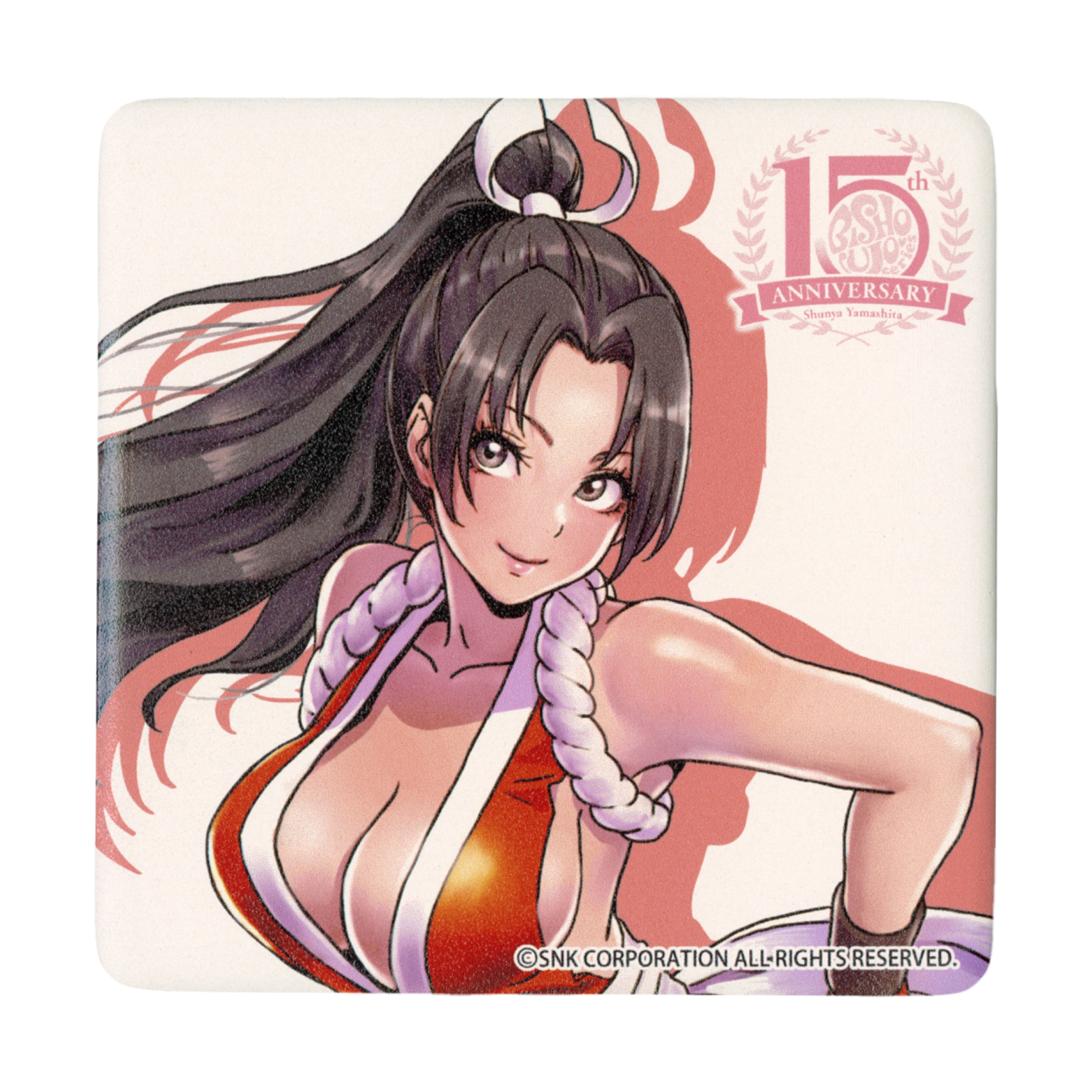 「SNK 美少女」アートタイル 不知火舞/山下しゅんや