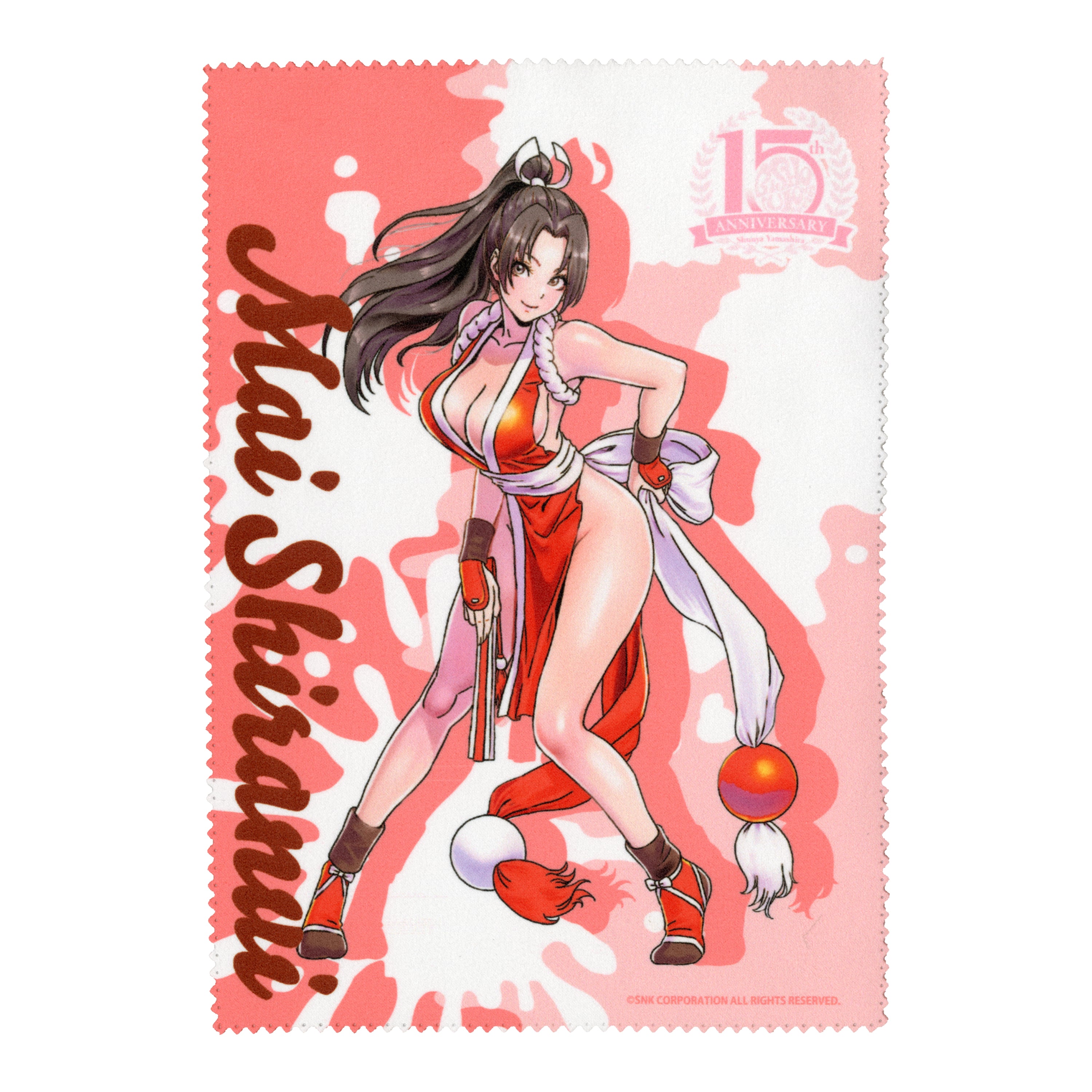 「SNK 美少女」メガネ拭き 不知火舞/山下しゅんや