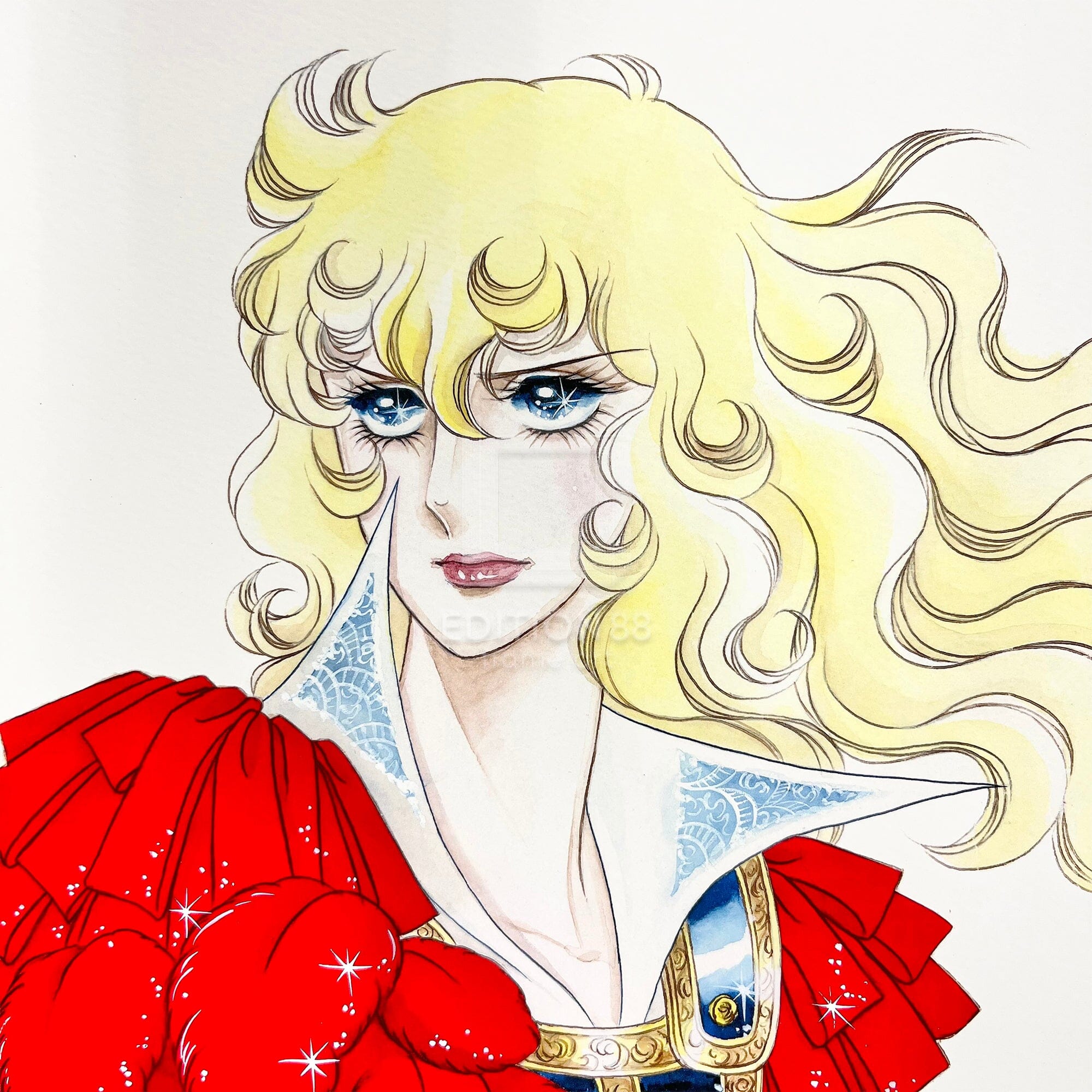 「ベルサイユのばら」88グラフ14 DX / 池田理代子(直筆サイン入り / 限定180枚) 90グラフ Edition90