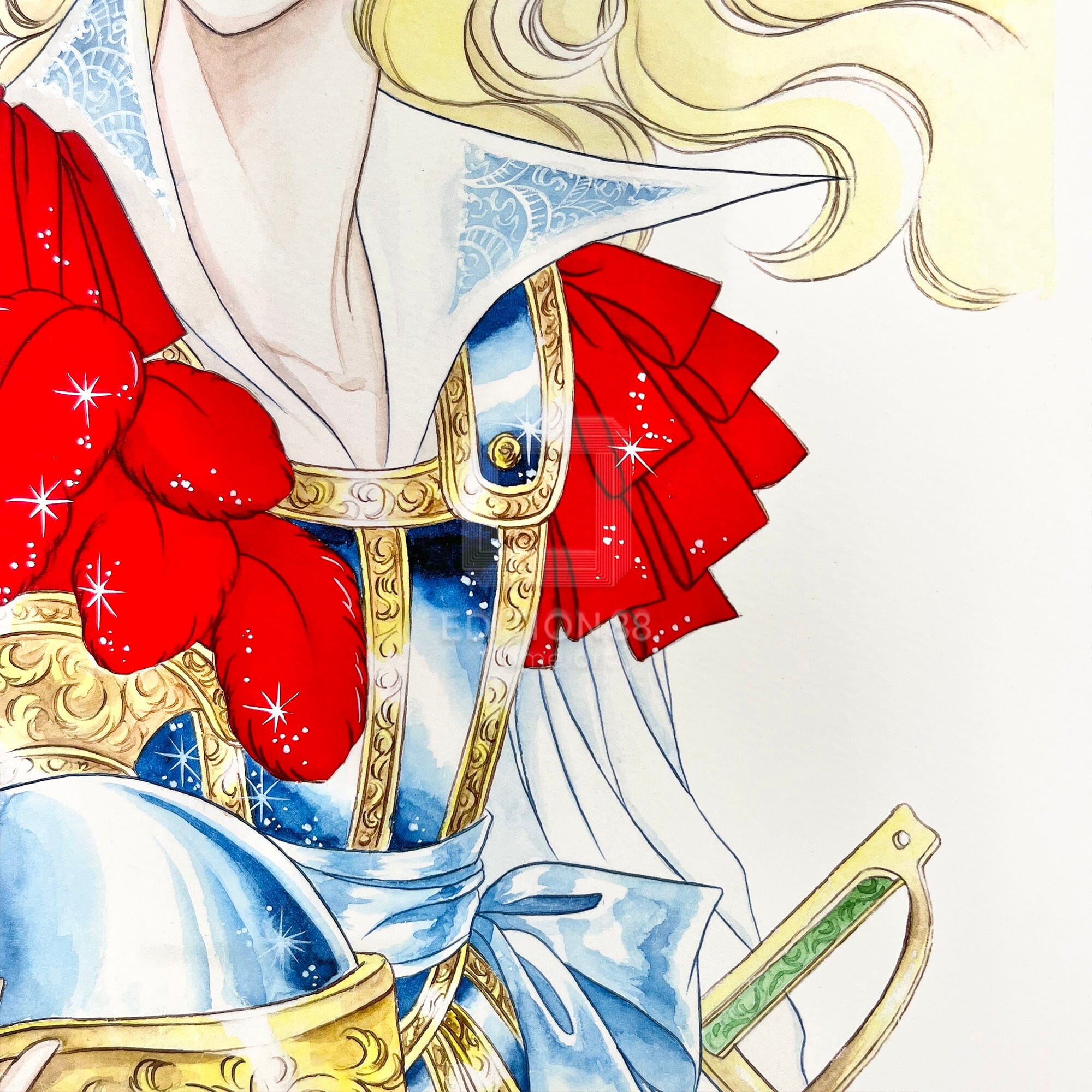 「ベルサイユのばら」88グラフ14 DX / 池田理代子(直筆サイン入り / 限定180枚) 90グラフ Edition90