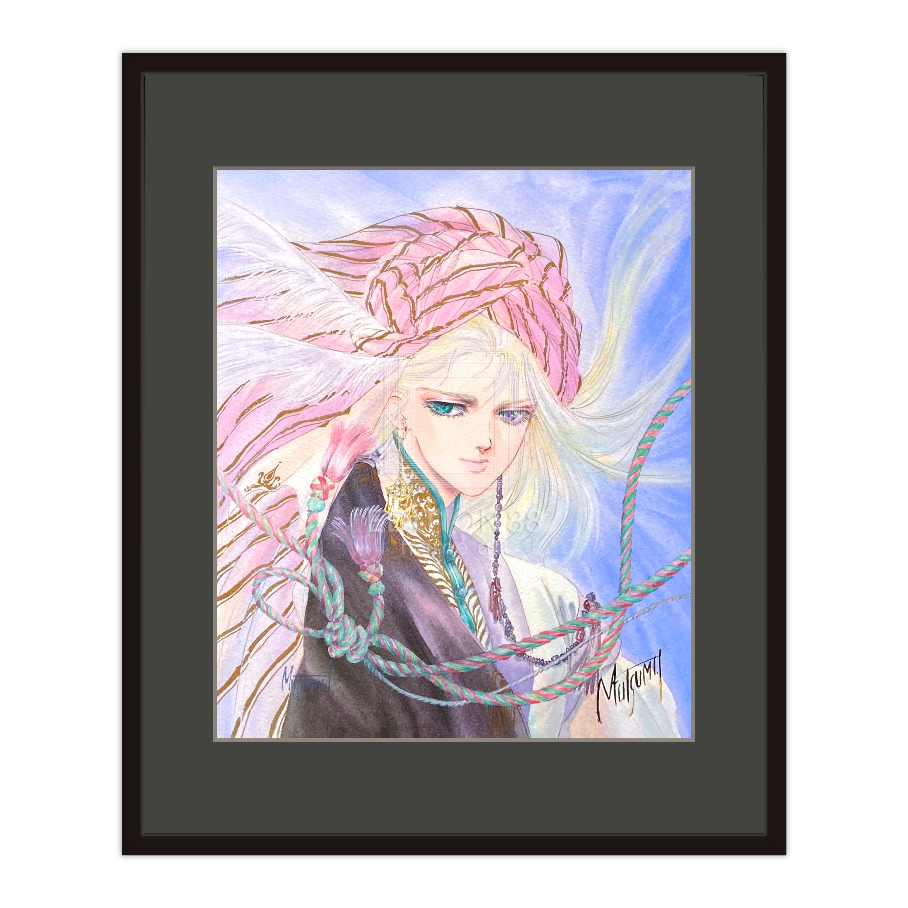 「風の大陸」88グラフ1/いのまたむつみ(箔押しサイン入り)