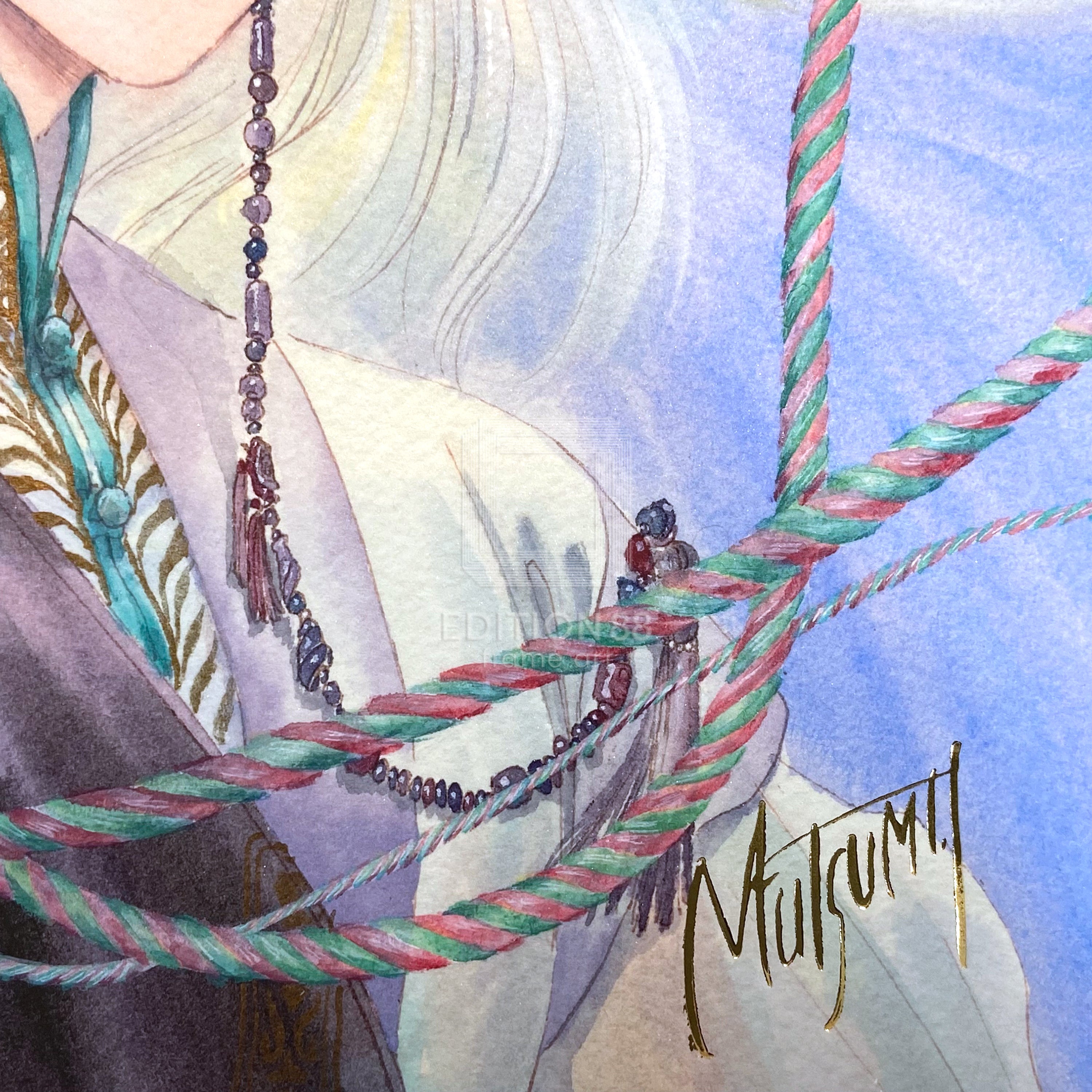 「風の大陸」88グラフ1/いのまたむつみ(箔押しサイン入り)