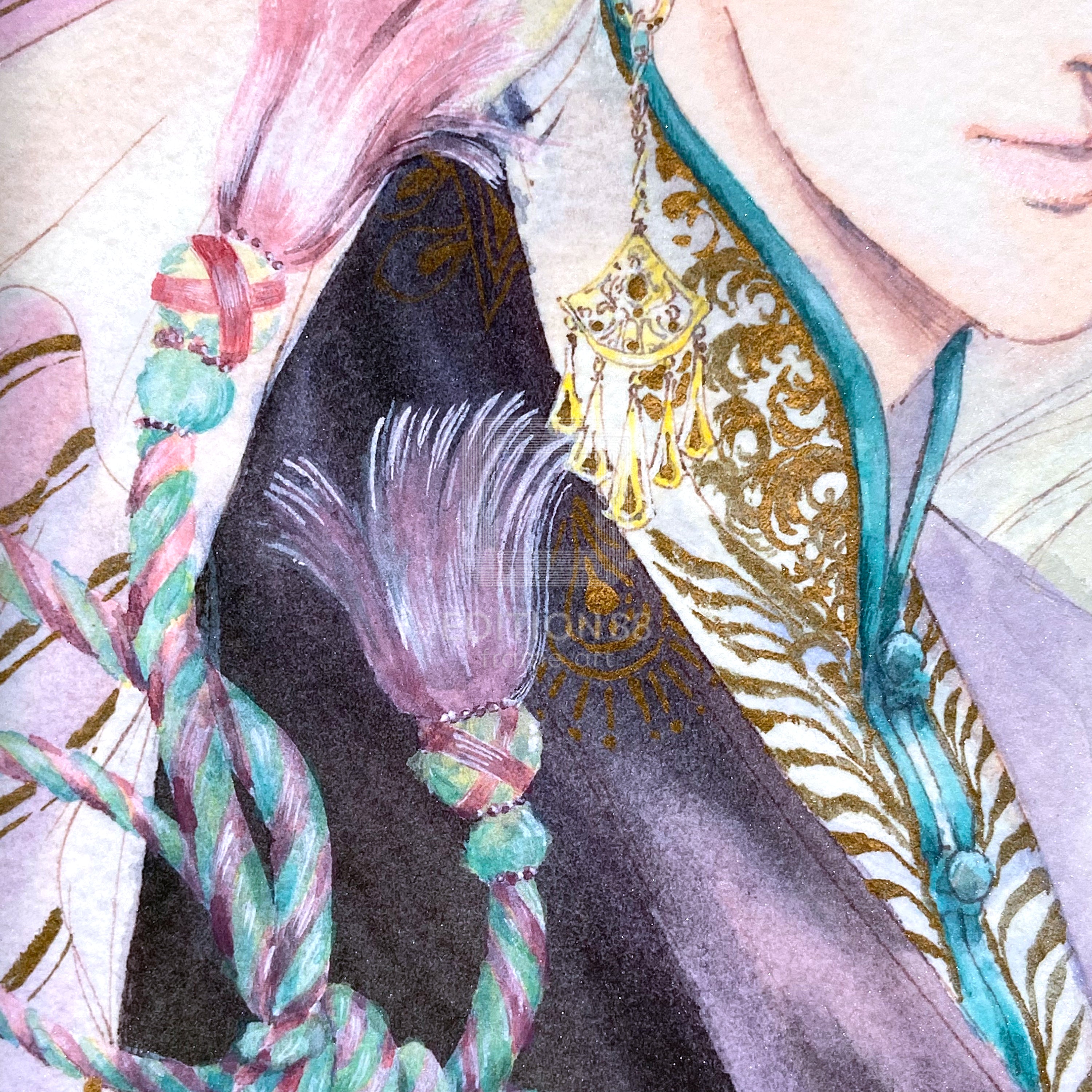 「風の大陸」88グラフ1/いのまたむつみ(箔押しサイン入り)