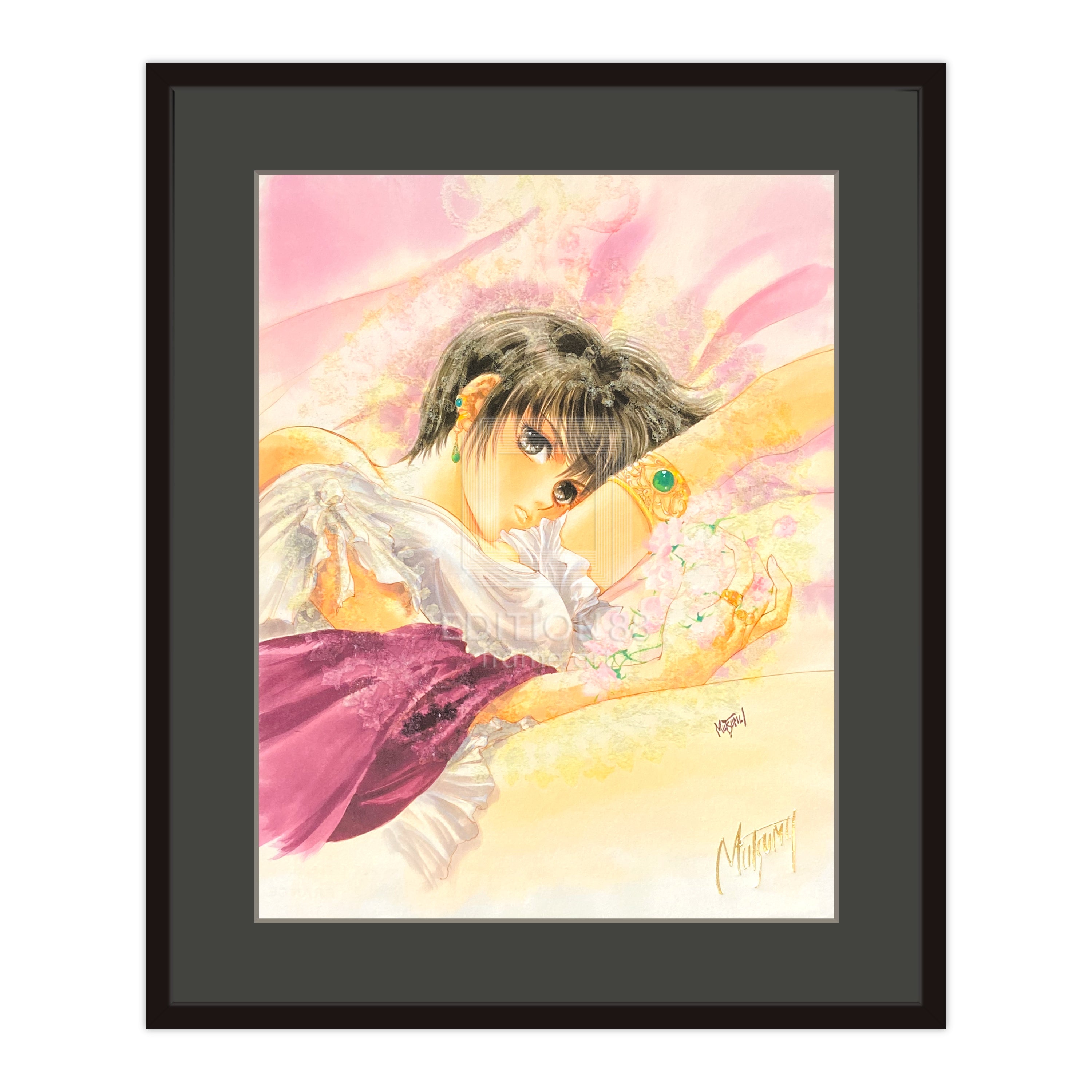 「風の大陸」88グラフ2/いのまたむつみ(箔押しサイン入り)