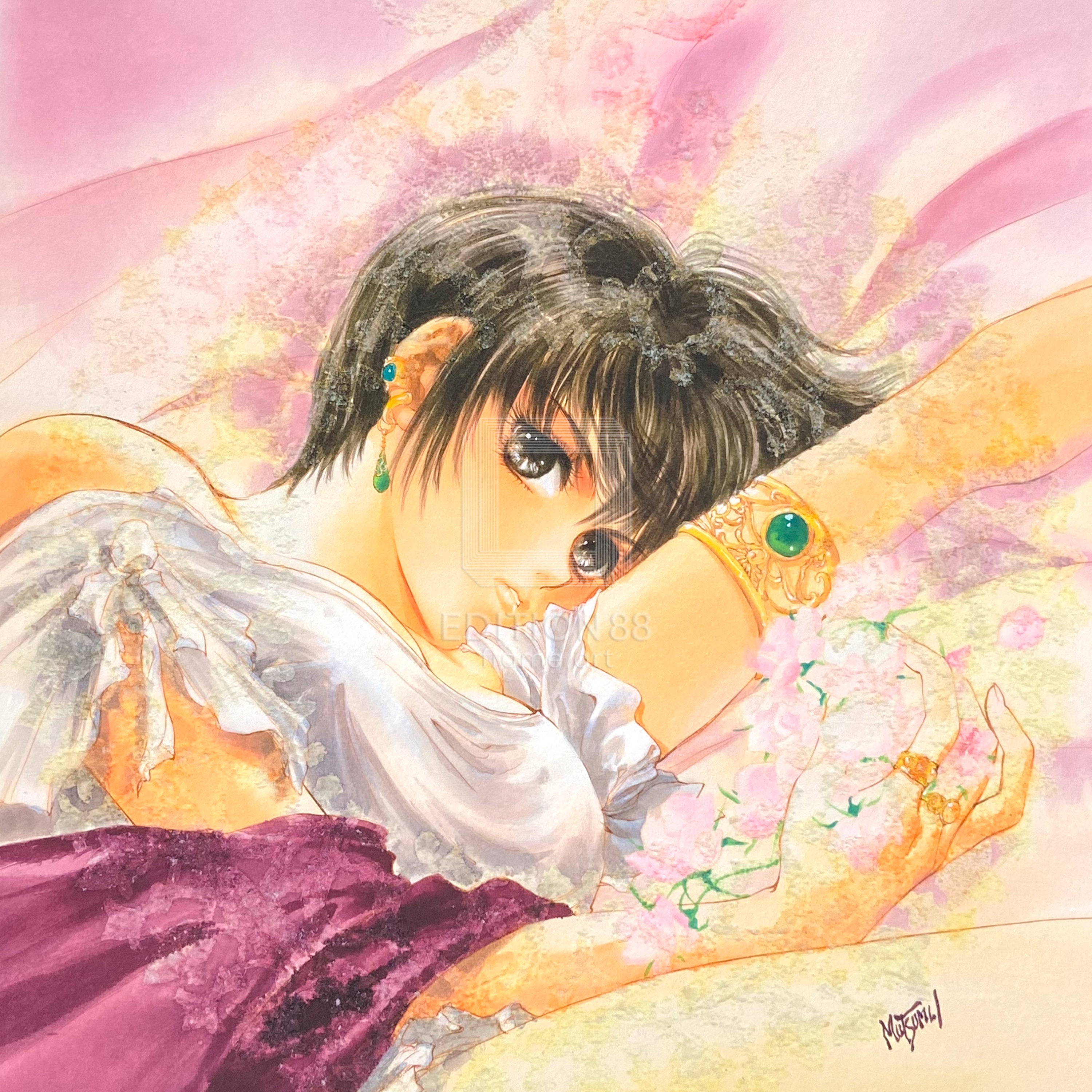 「風の大陸」88グラフ2/いのまたむつみ(箔押しサイン入り)