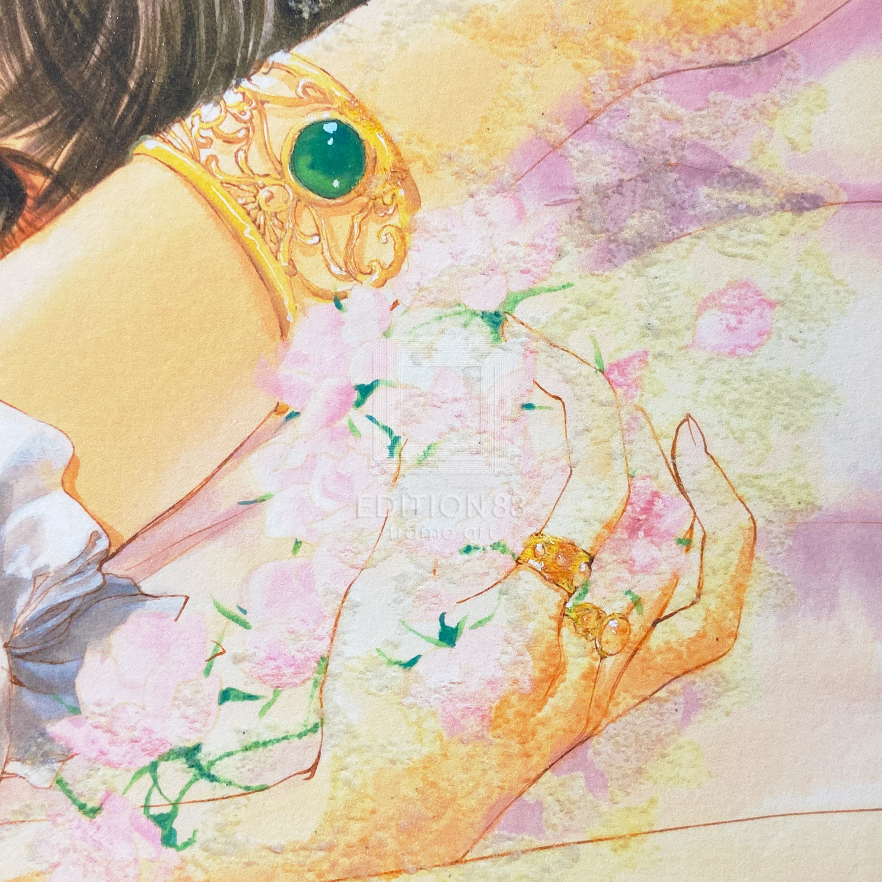 「風の大陸」88グラフ2/いのまたむつみ(箔押しサイン入り)