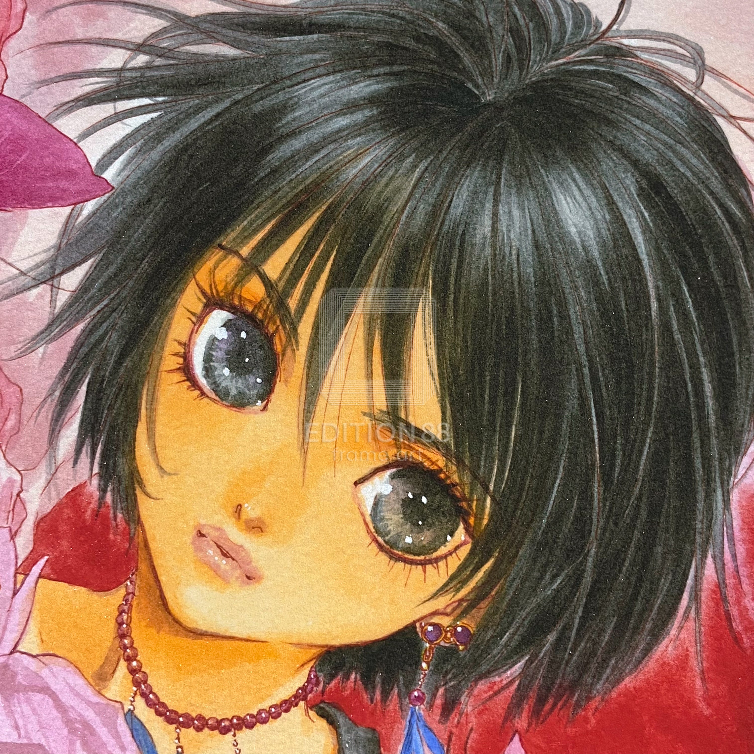 「風の大陸」88グラフ3/いのまたむつみ(箔押しサイン入り)