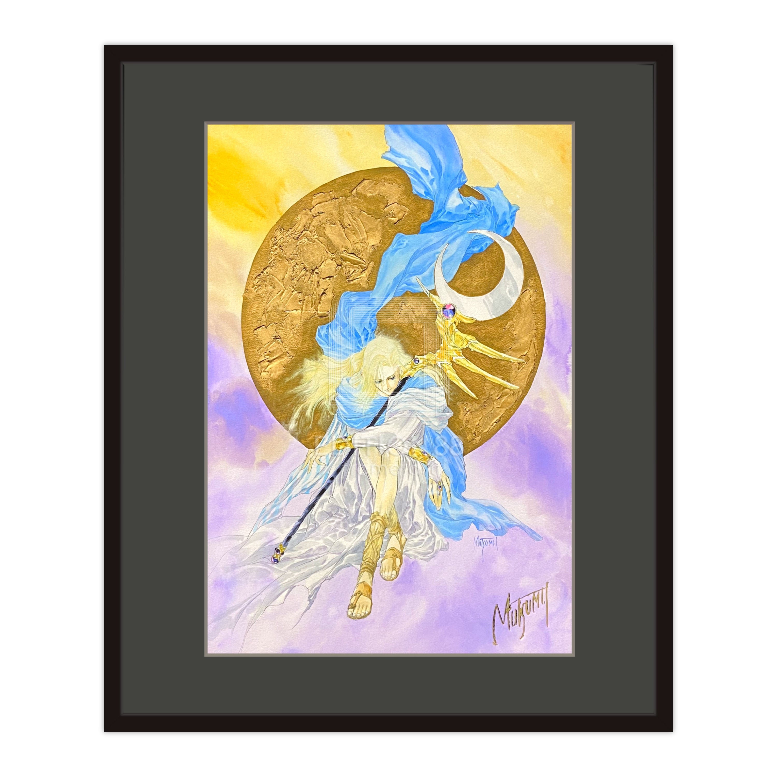 「風の大陸」88グラフ4/いのまたむつみ(箔押しサイン入り)