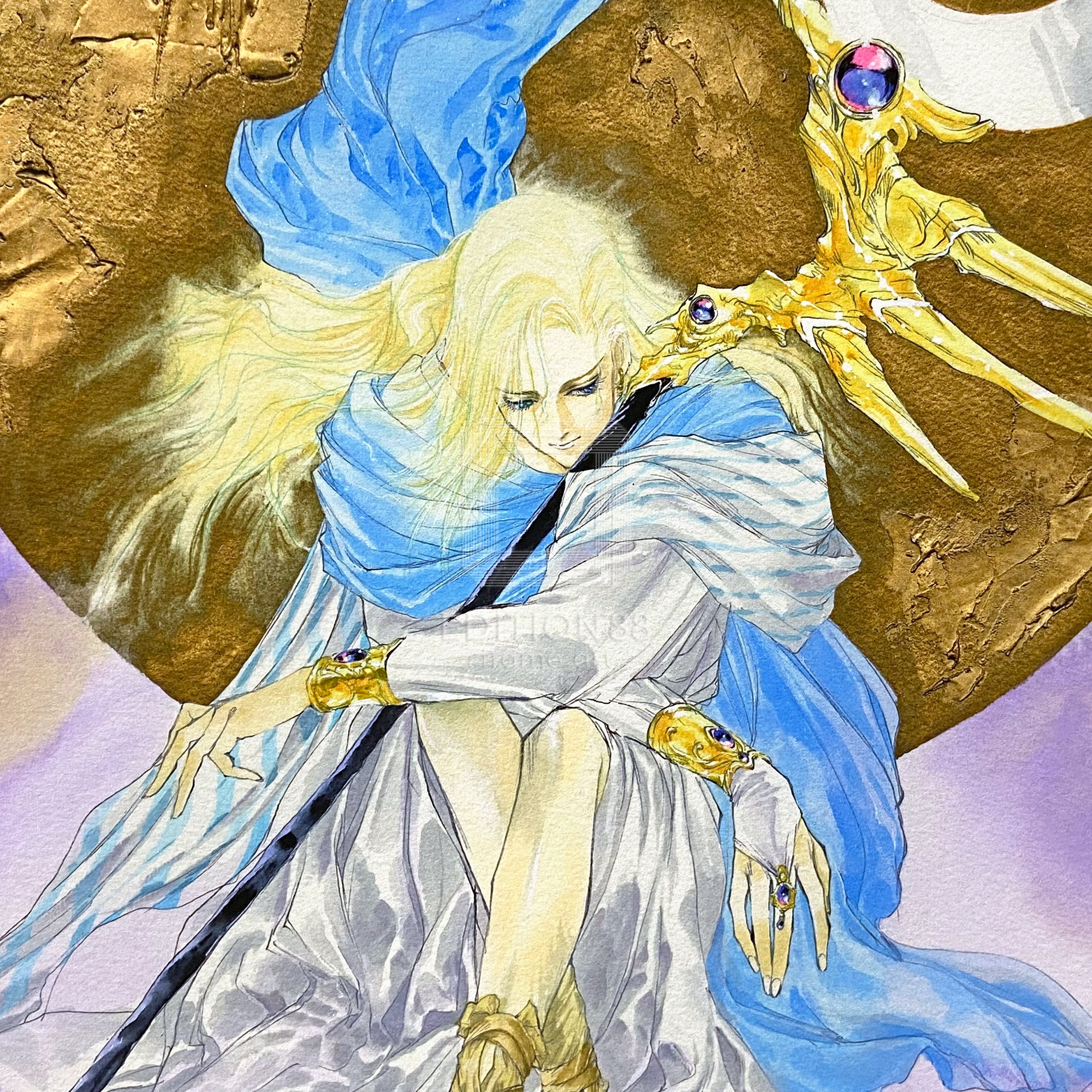 「風の大陸」88グラフ4/いのまたむつみ(箔押しサイン入り)