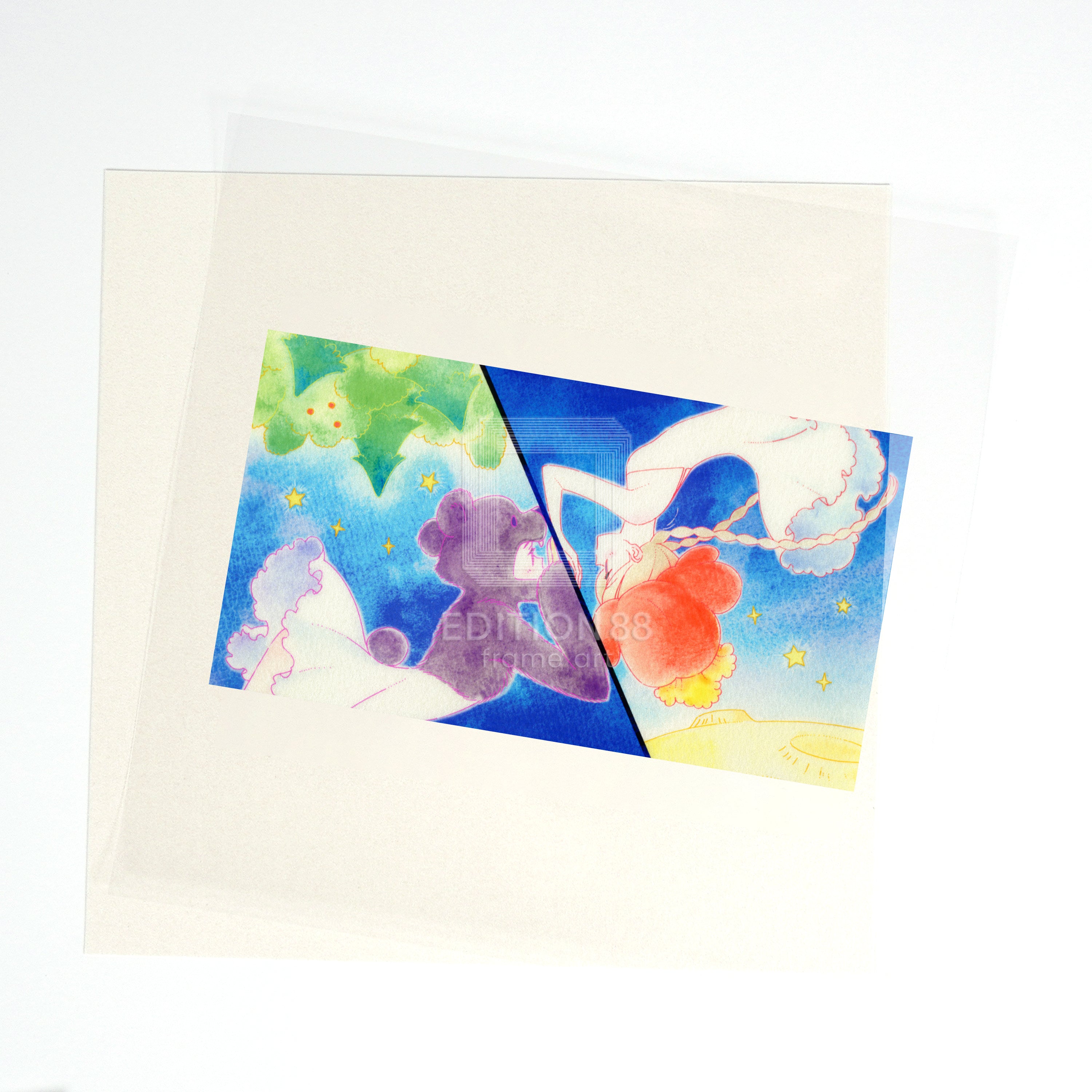 「ユリ熊嵐」88グラフ17『EP8』(幾原邦彦複製サイン入り/限定20枚)