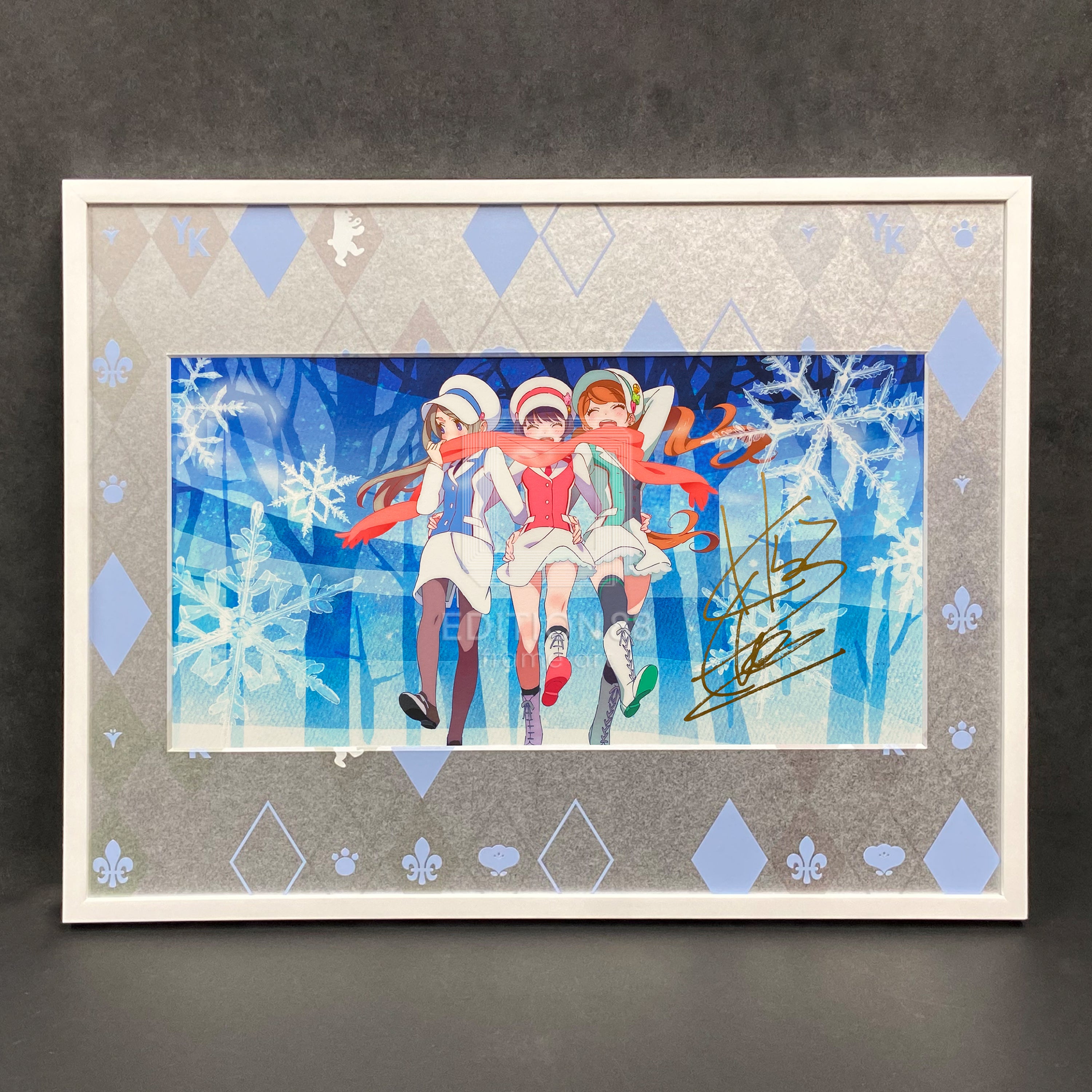 「ユリ熊嵐」88グラフ4『エンディング2』プラチナ版(幾原邦彦直筆サイン入り/限定10枚)