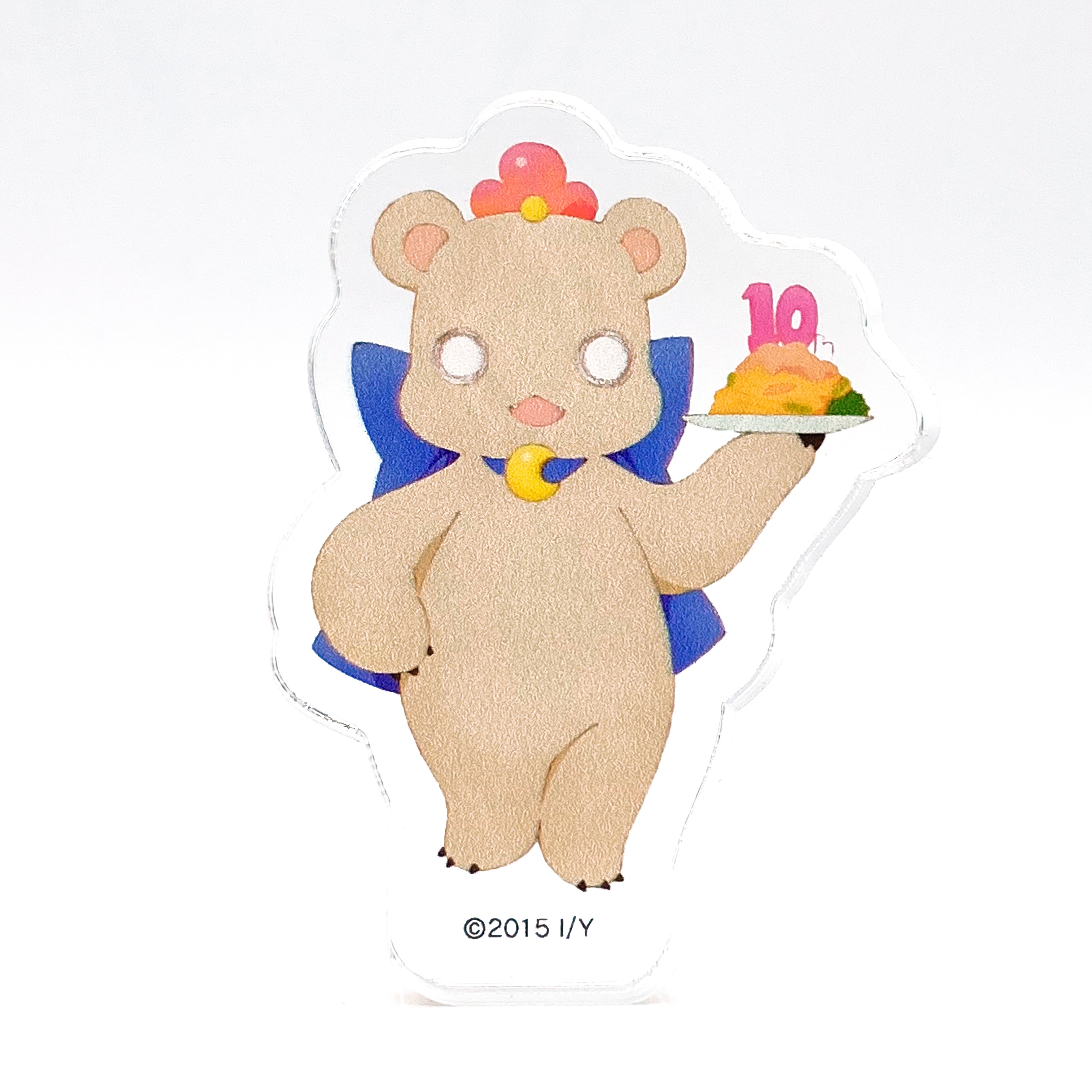 アクリルフィギュア3(10周年描き下ろし・紅羽)/ユリ熊嵐