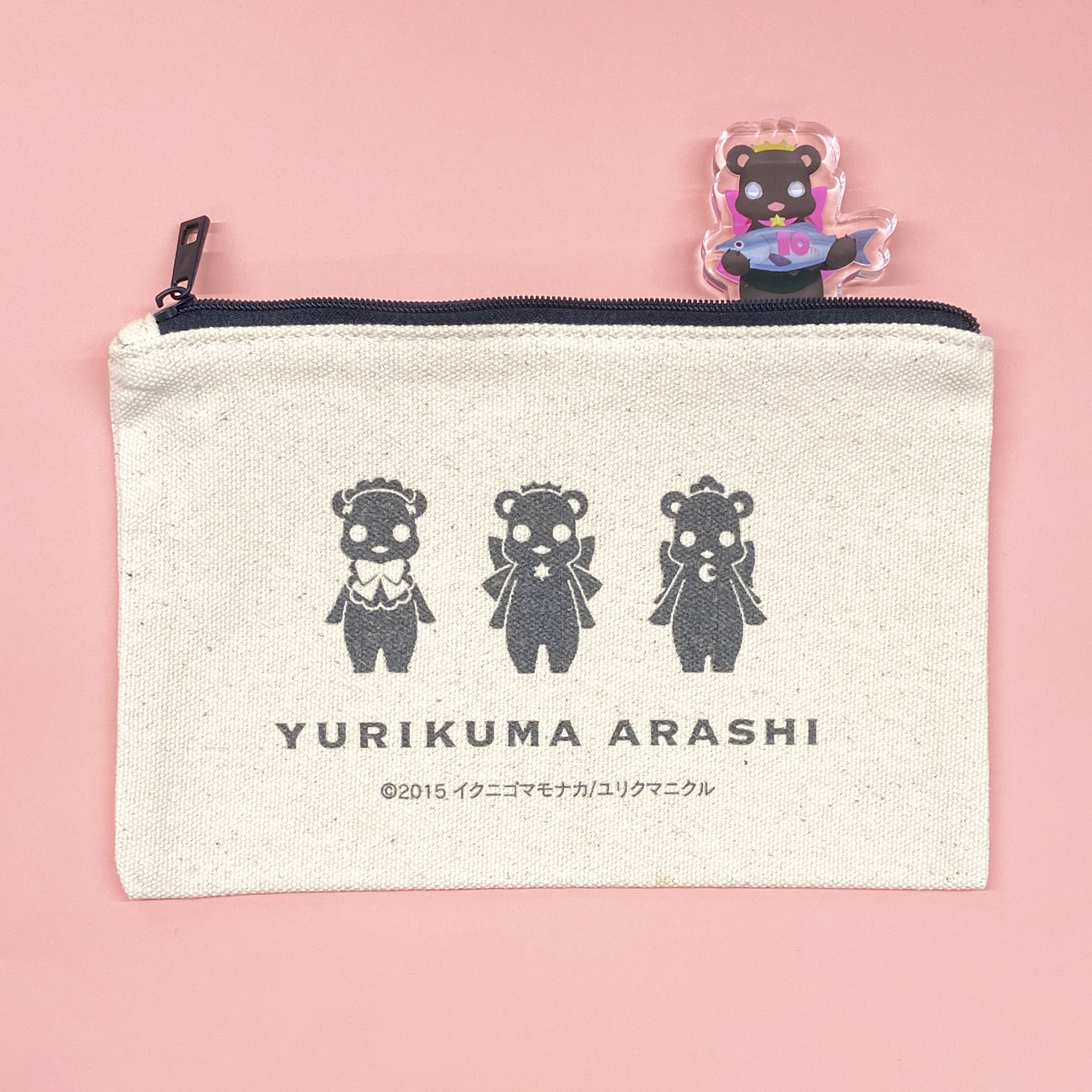 ポーチ(るる&銀子&紅羽)/ユリ熊嵐