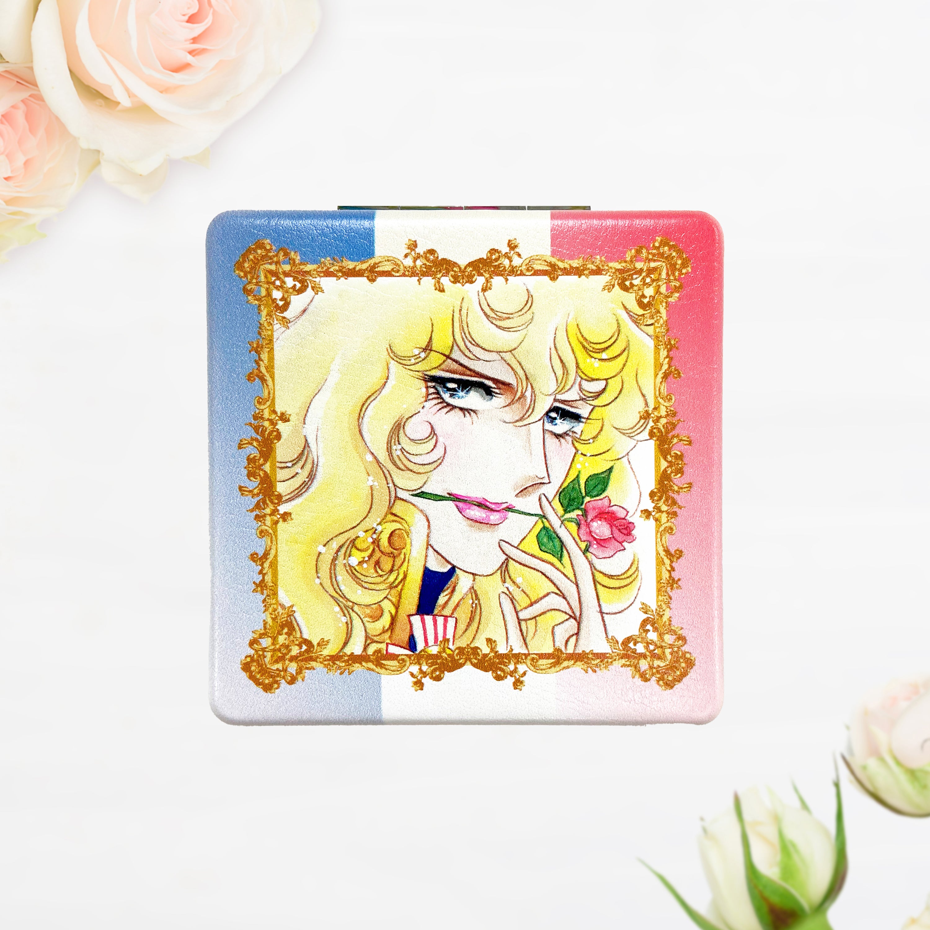 スクエアミラー(オスカル/face)/ベルサイユのばら