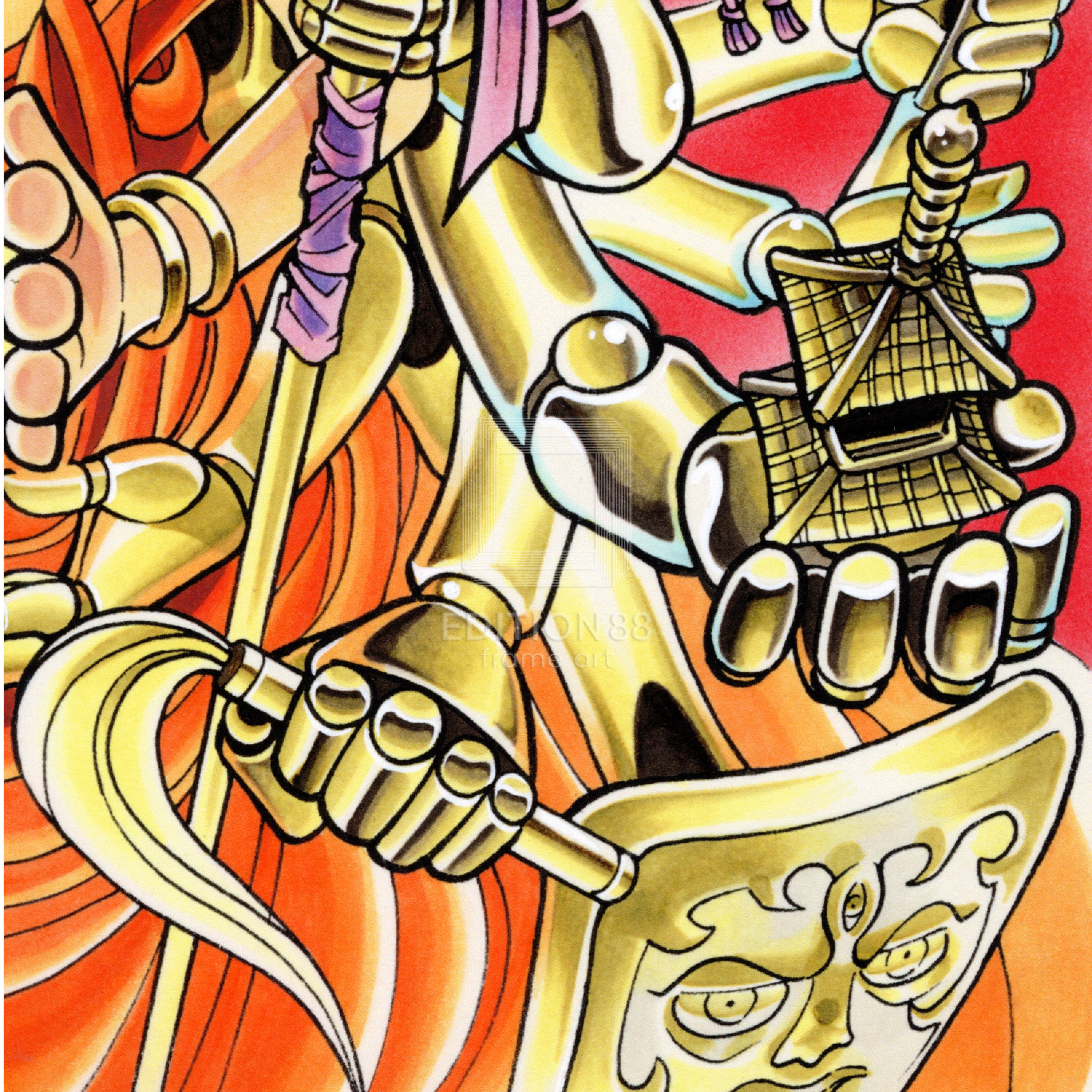 「仏ゾーン」88グラフ5/武井宏之(直筆サイン入り/限定100枚)