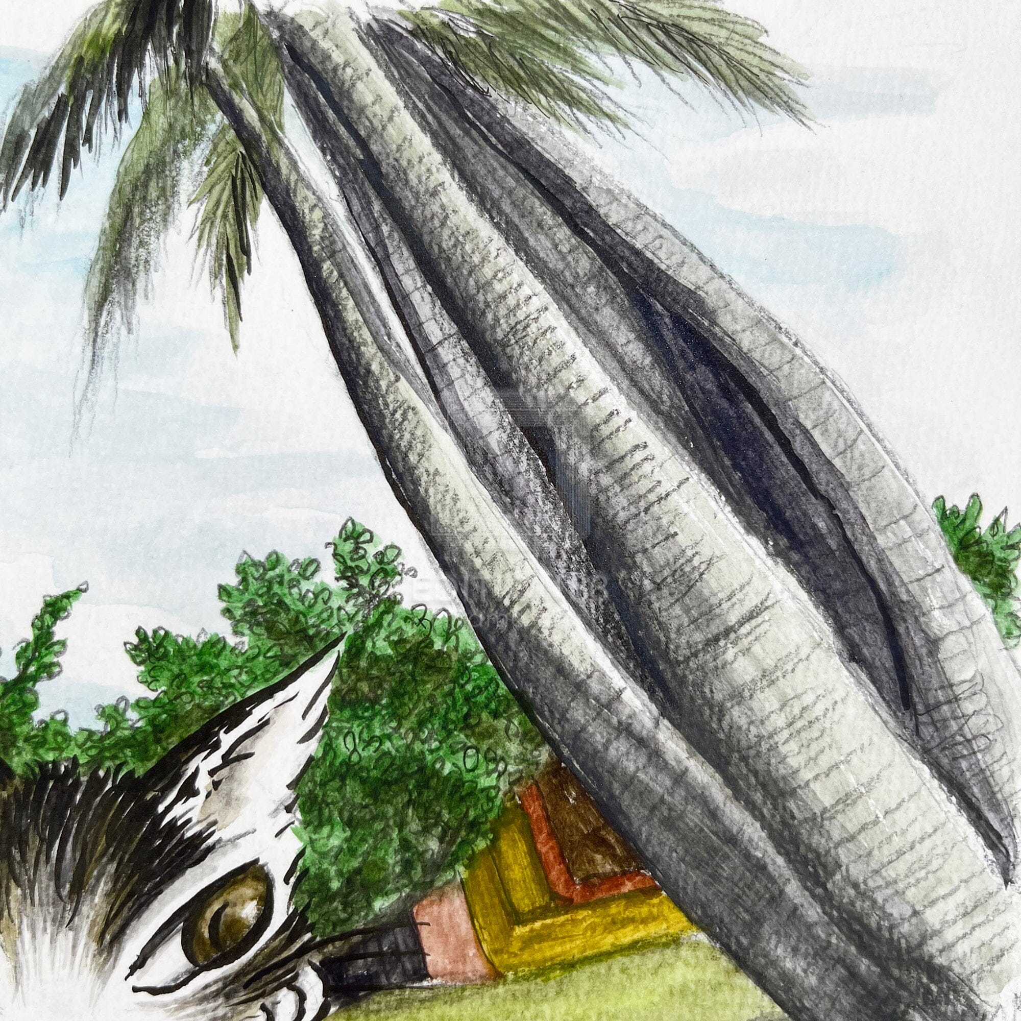 猫のダヤン 88グラフ「オアハカの学校で」/池田あきこ(直筆サイン入り/限定200枚) 88グラフ Edition88