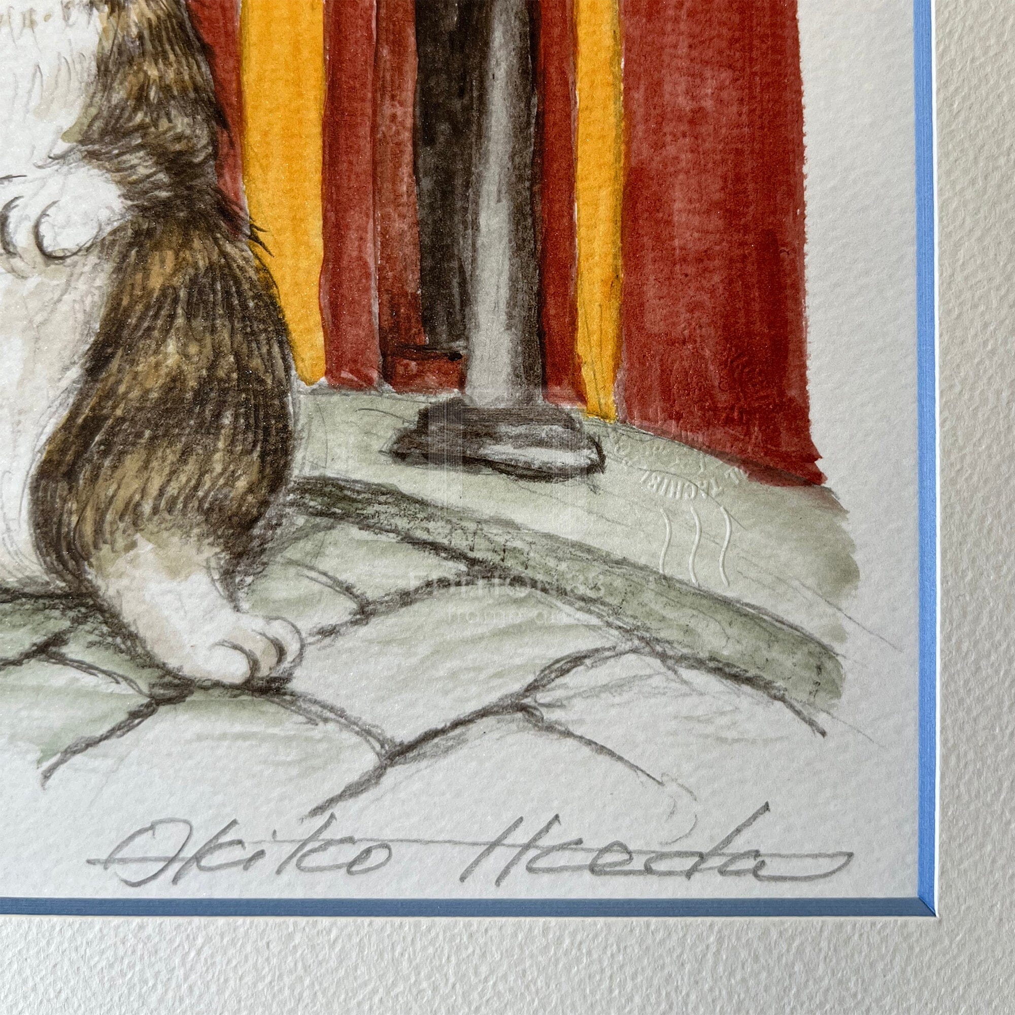 猫のダヤン 88グラフ「オアハカの空にひるがえる旗」/池田あきこ(直筆サイン入り/限定200枚) 88グラフ Edition88