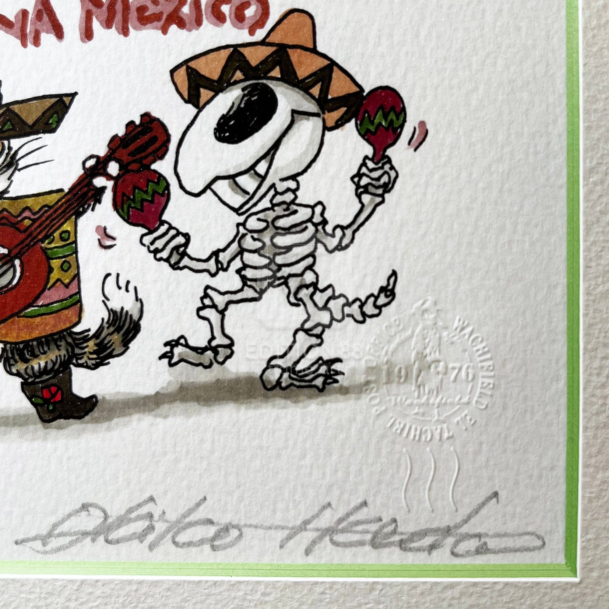 猫のダヤン 88グラフ「ビバ!メヒコ!」/池田あきこ(直筆サイン入り/限定200枚) 88グラフ Edition88
