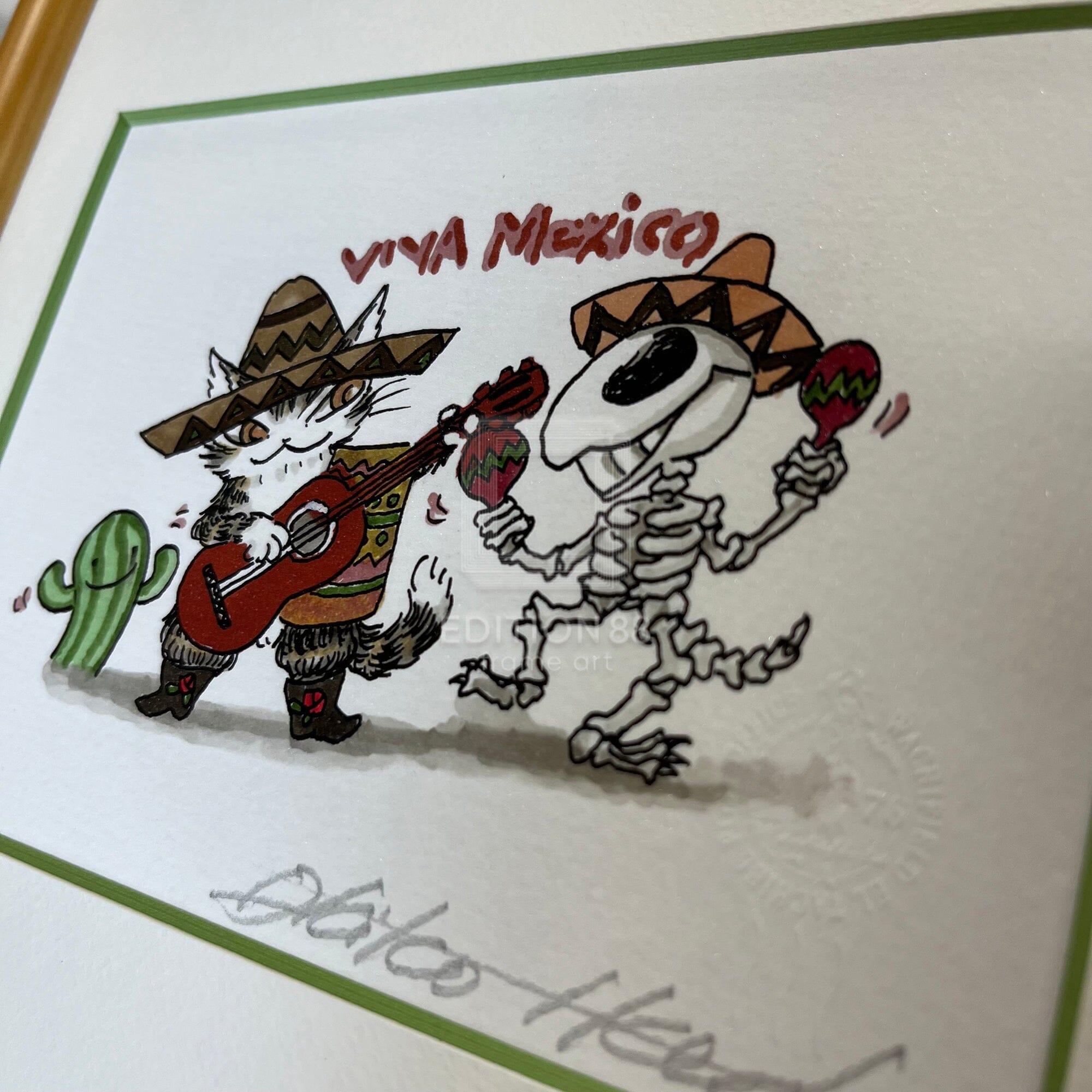猫のダヤン 88グラフ「ビバ!メヒコ!」/池田あきこ(直筆サイン入り/限定200枚) 88グラフ Edition88