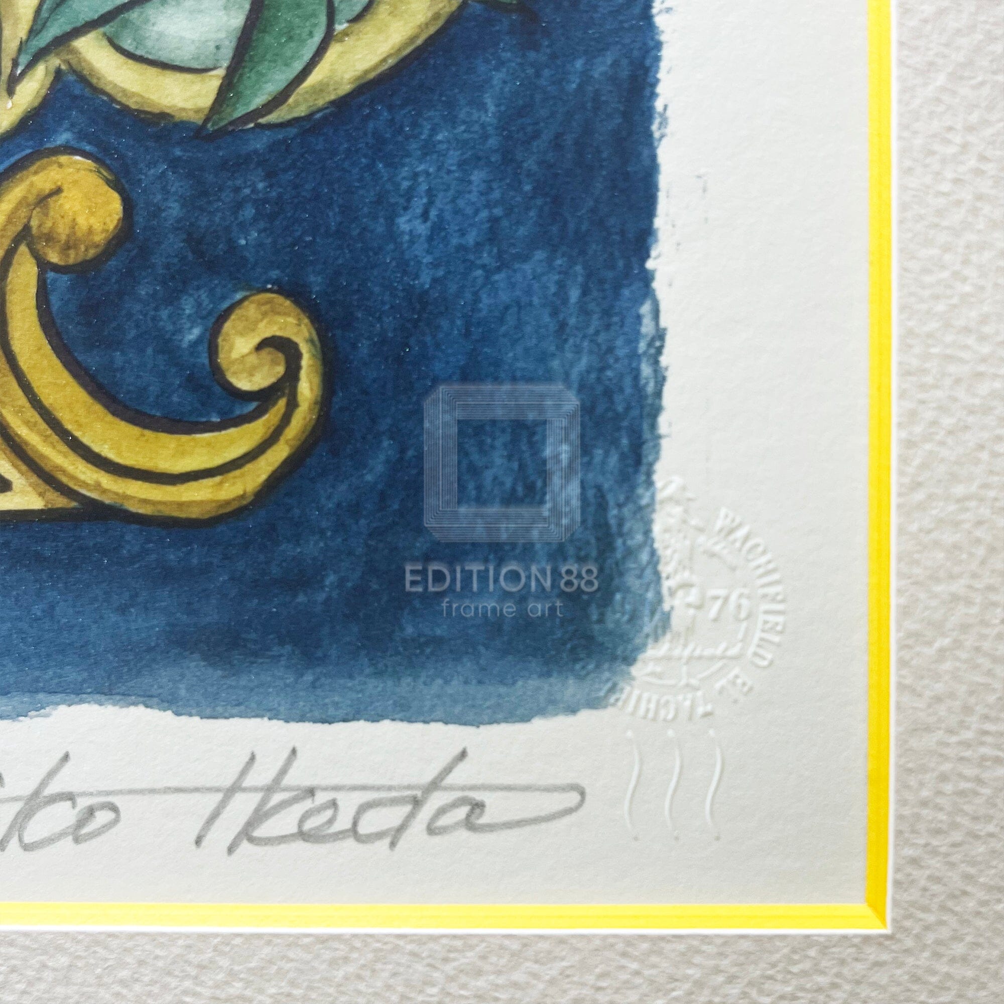 猫のダヤン 88グラフ「オレンジ香るセビージャ」/池田あきこ(直筆サイン入り/限定200枚) 88グラフ Edition88