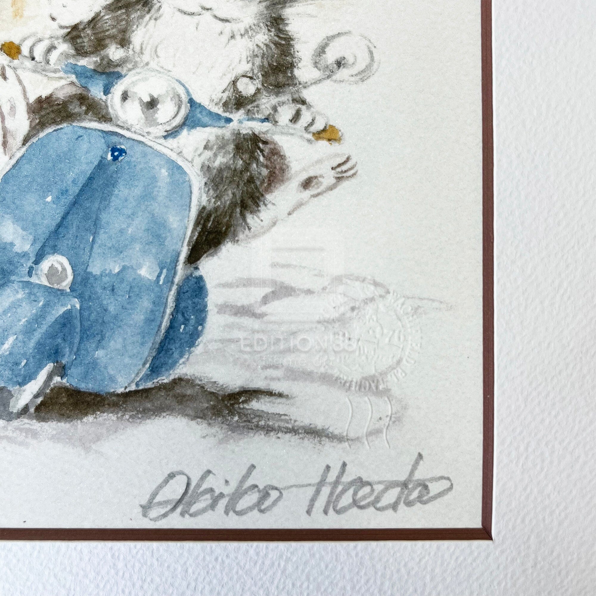 猫のダヤン 88グラフ「ローマの休日」/池田あきこ(直筆サイン入り/限定200枚) 88グラフ Edition88