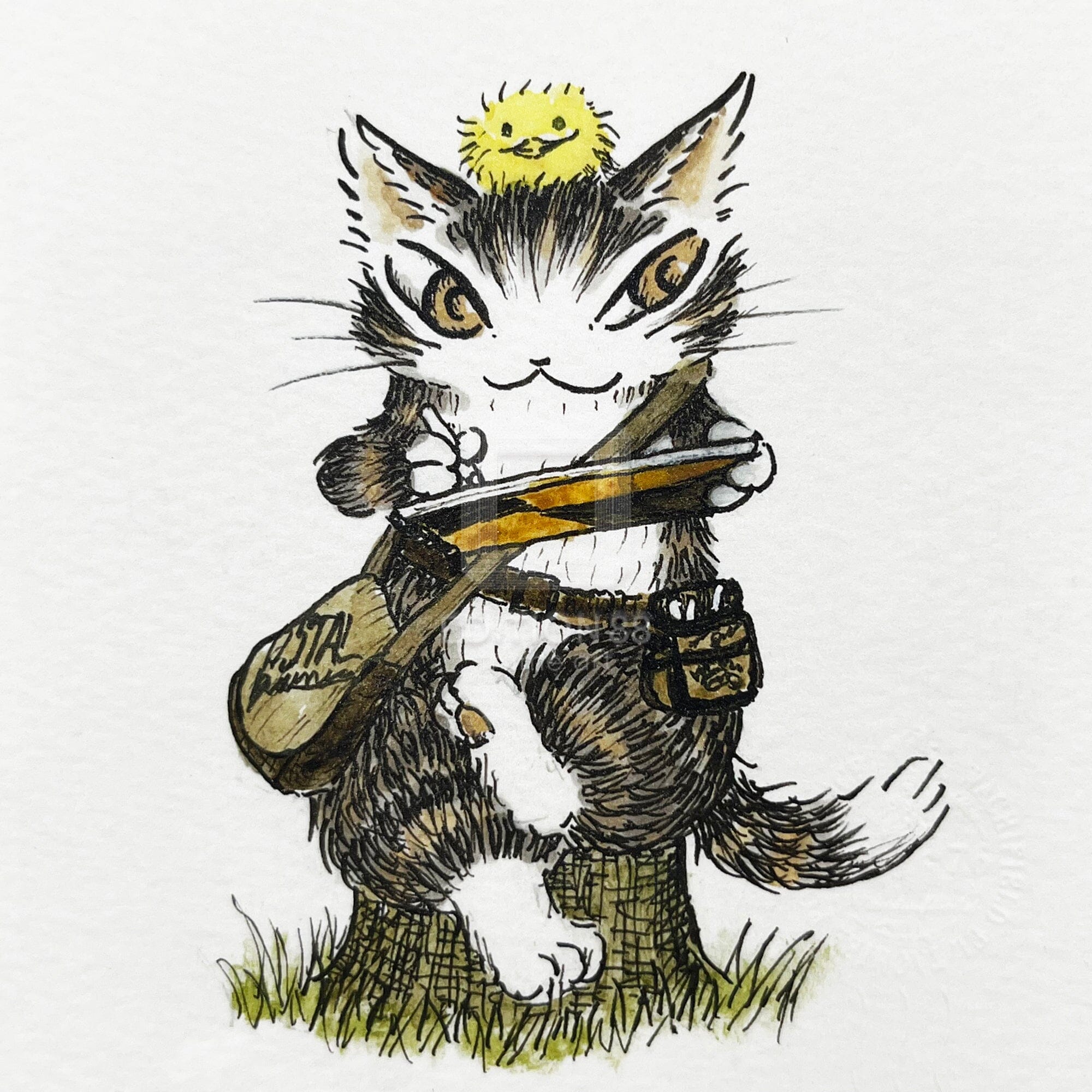 猫のダヤン 88グラフ「旅支度」/池田あきこ(直筆サイン入り/限定200枚) 88グラフ Edition88