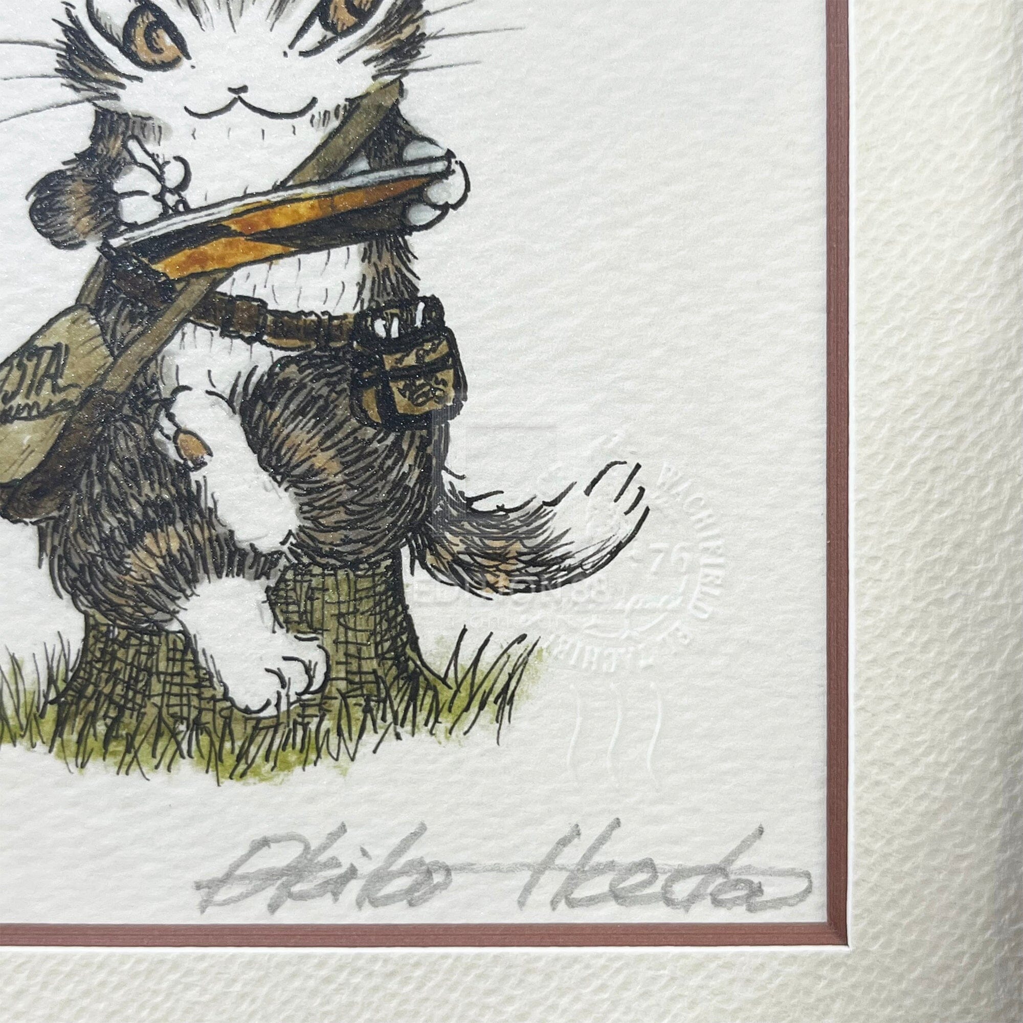 猫のダヤン 88グラフ「旅支度」/池田あきこ(直筆サイン入り/限定200枚) 88グラフ Edition88