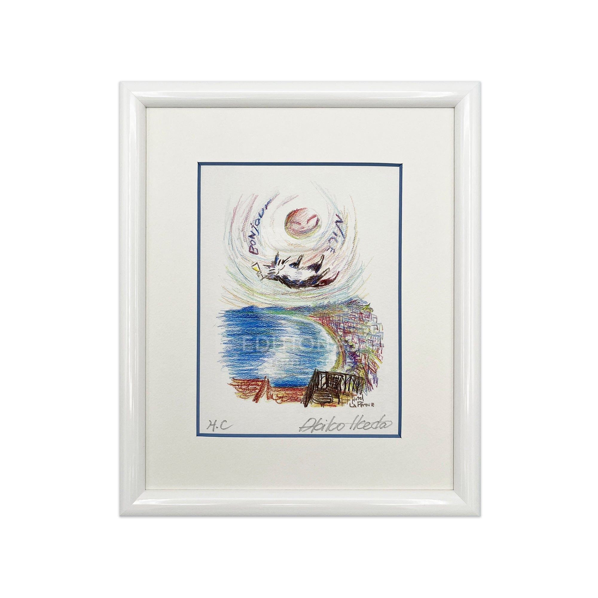 猫のダヤン 88グラフ「ボンジュール・ニース」/池田あきこ(直筆サイン入り/限定200枚) 88グラフ Edition88