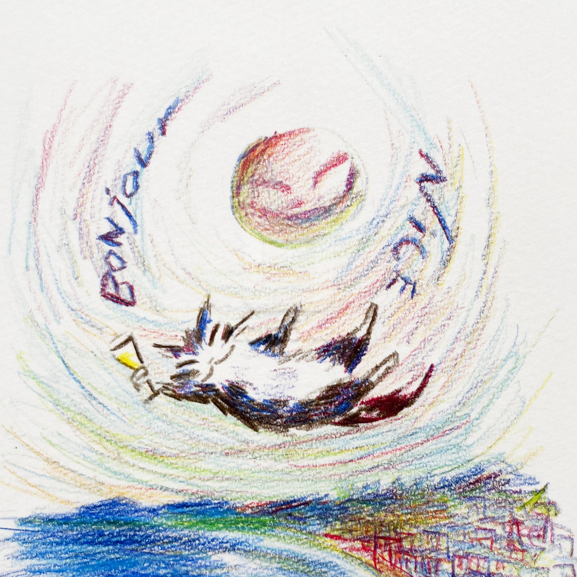 猫のダヤン 88グラフ「ボンジュール・ニース」/池田あきこ(直筆サイン入り/限定200枚) 88グラフ Edition88