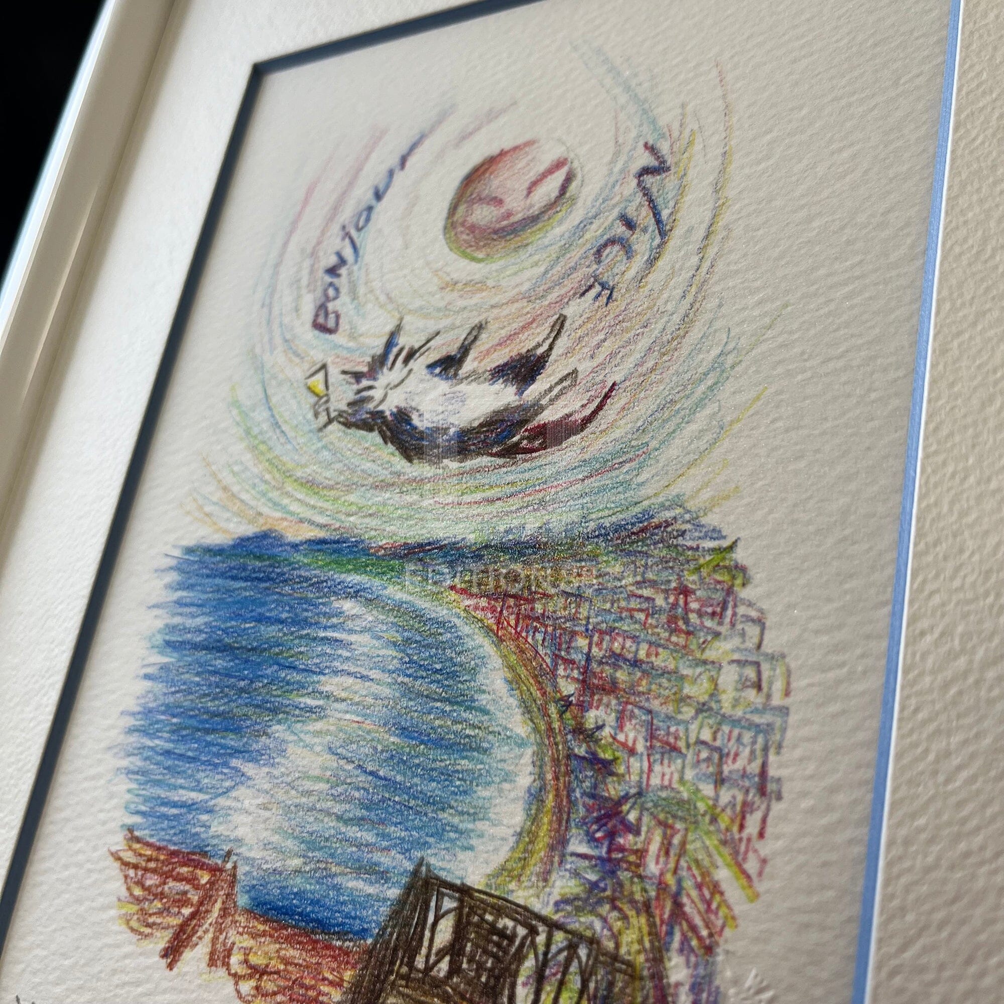 猫のダヤン 88グラフ「ボンジュール・ニース」/池田あきこ(直筆サイン入り/限定200枚) 88グラフ Edition88