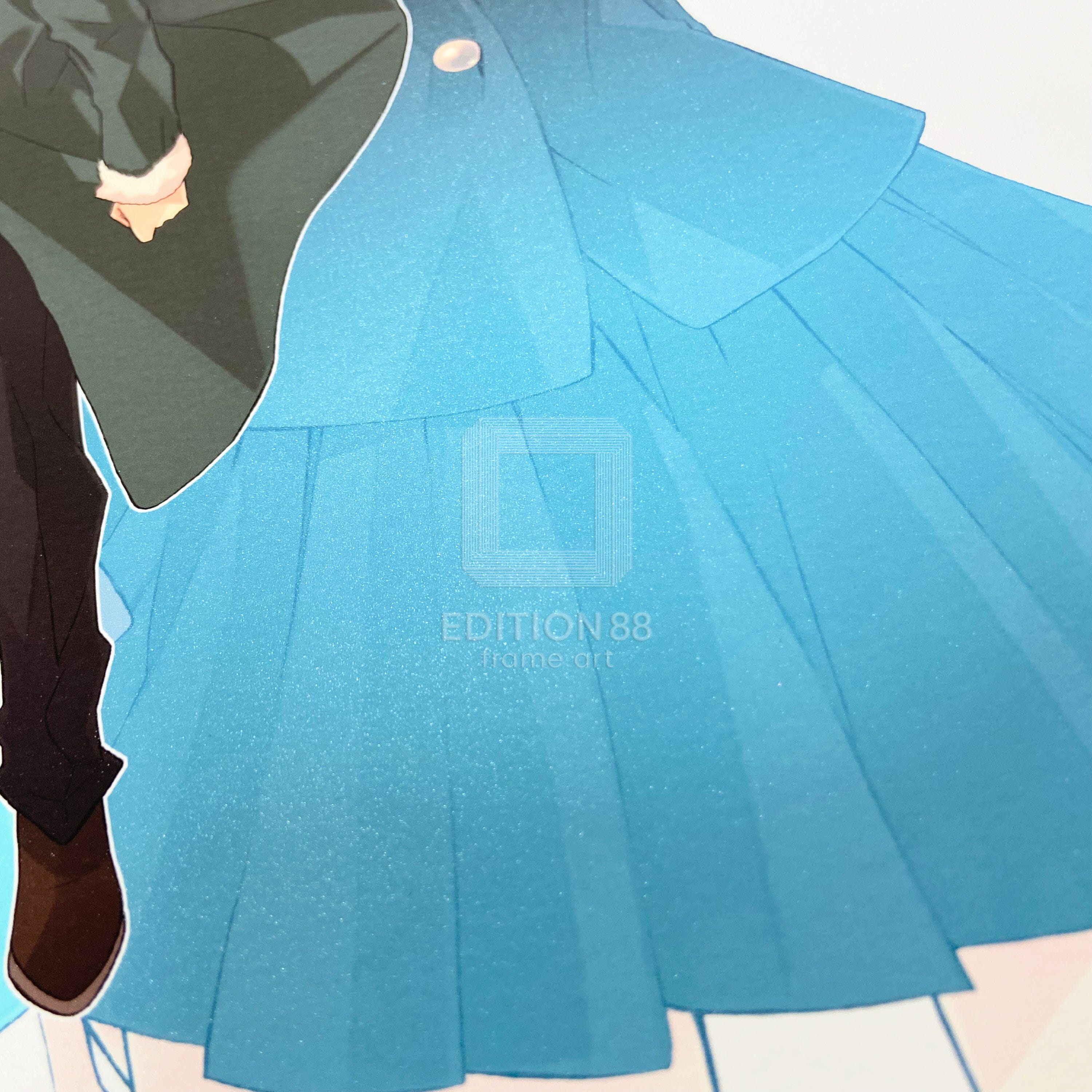 「涼宮ハルヒシリーズ」88グラフ7(『劇場版 涼宮ハルヒの消失』Blu-Layジャケット)/ いとうのいぢ(直筆サイン入り/国内版限定100枚) 88グラフ Edition88